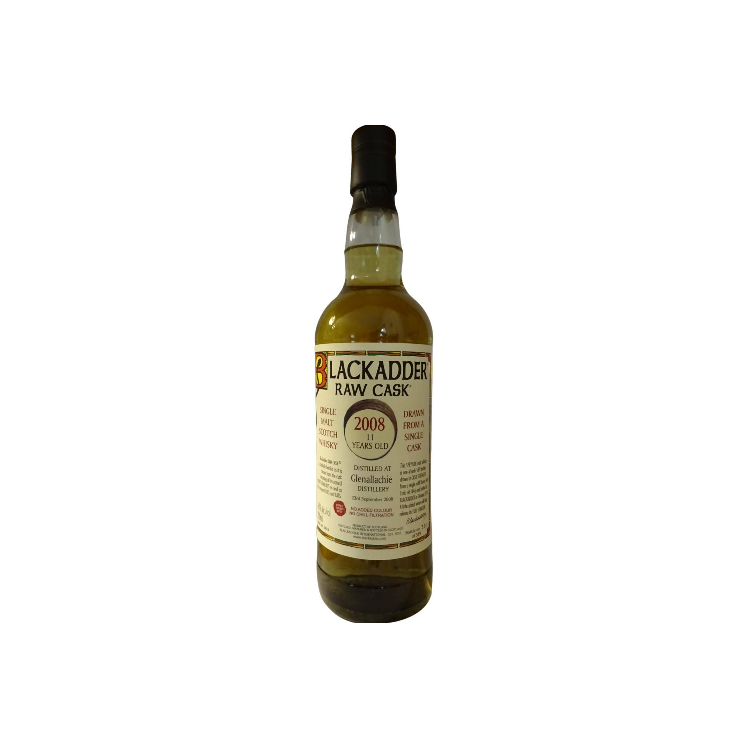 The GlenAllachie Raw Cask 2008 11 Years Single Malt Whisky