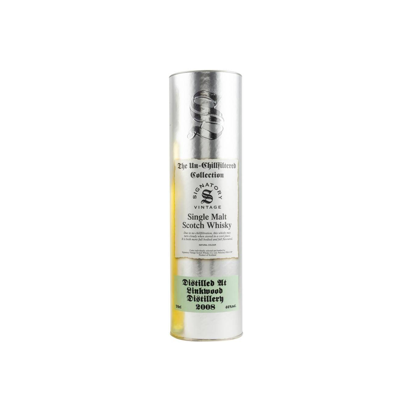 Linkwood The Un-Chillfiltered Collection 2008 12 Years Single Malt Whisky 3