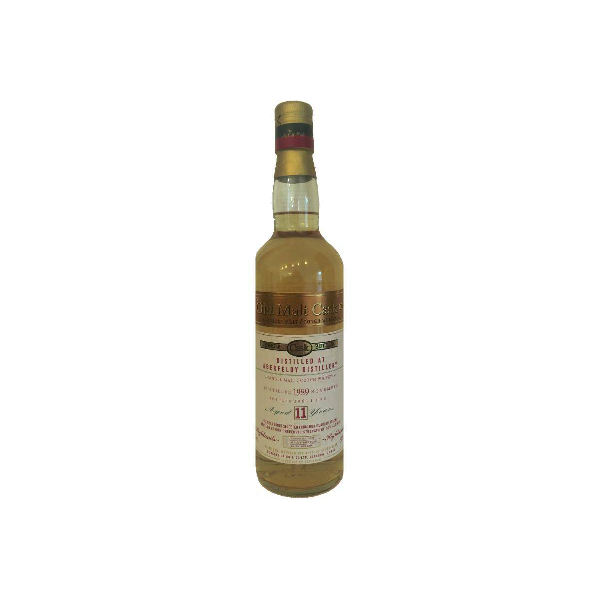 Aberfeldy Old Malt Cask 1989 11 Years Single Malt Whisky