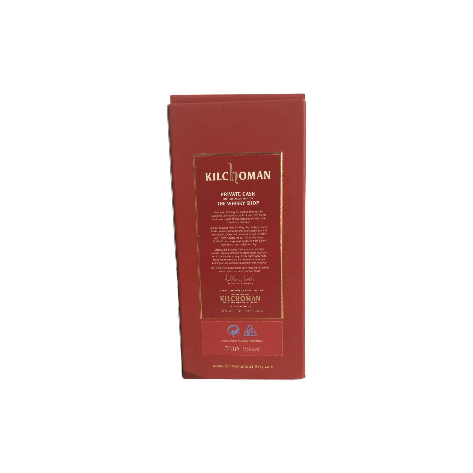 Kilchoman 2007 10 Years Single Malt Whisky 3