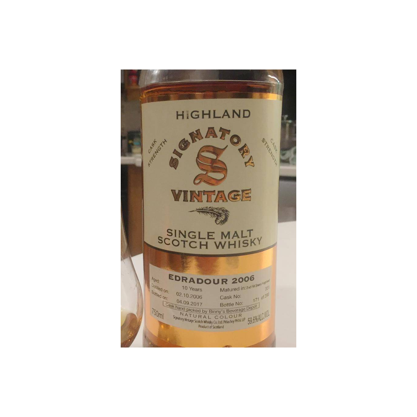 Edradour 2006 10 Years Single Malt Whisky