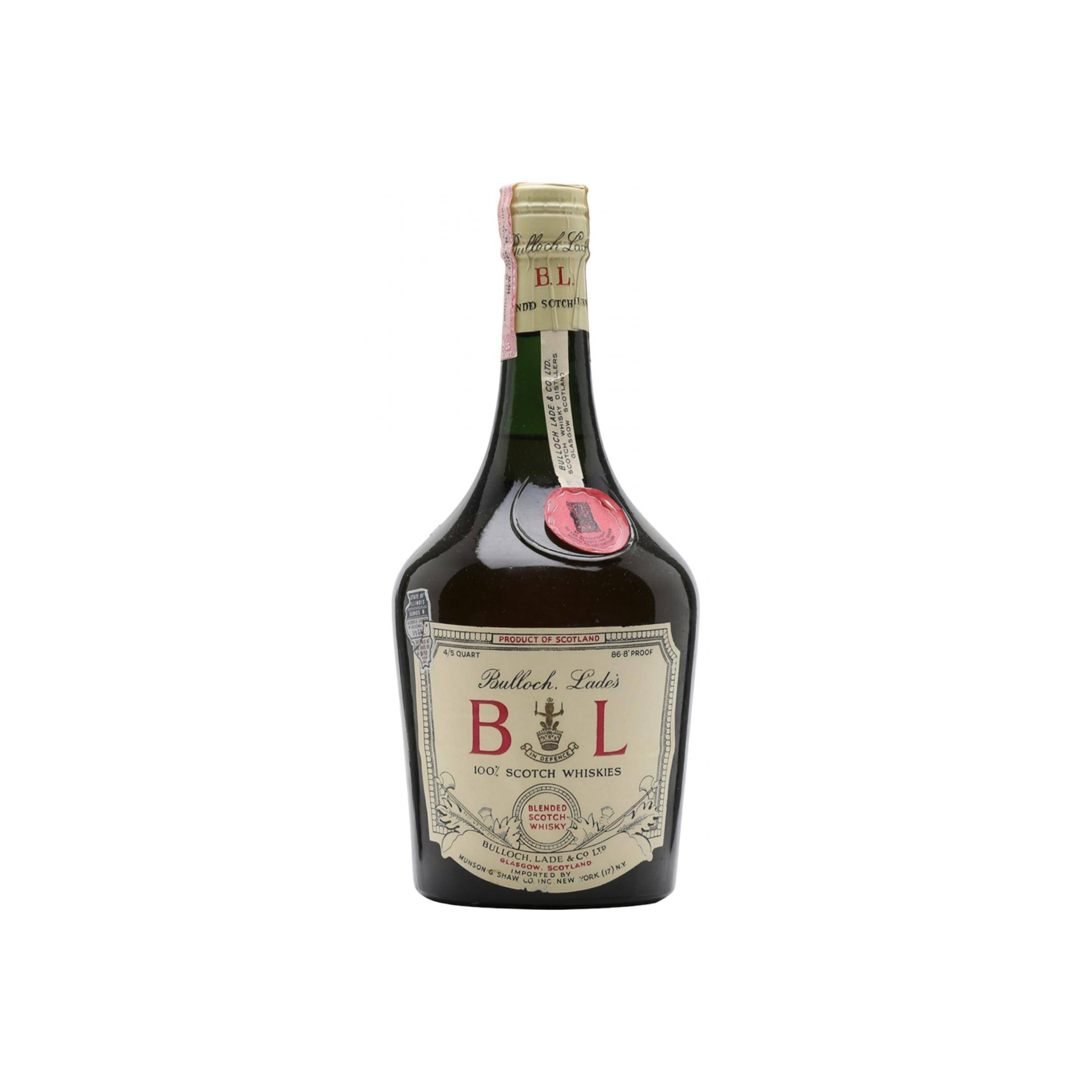 Bulloch Lade's 100% Scotch Whiskies