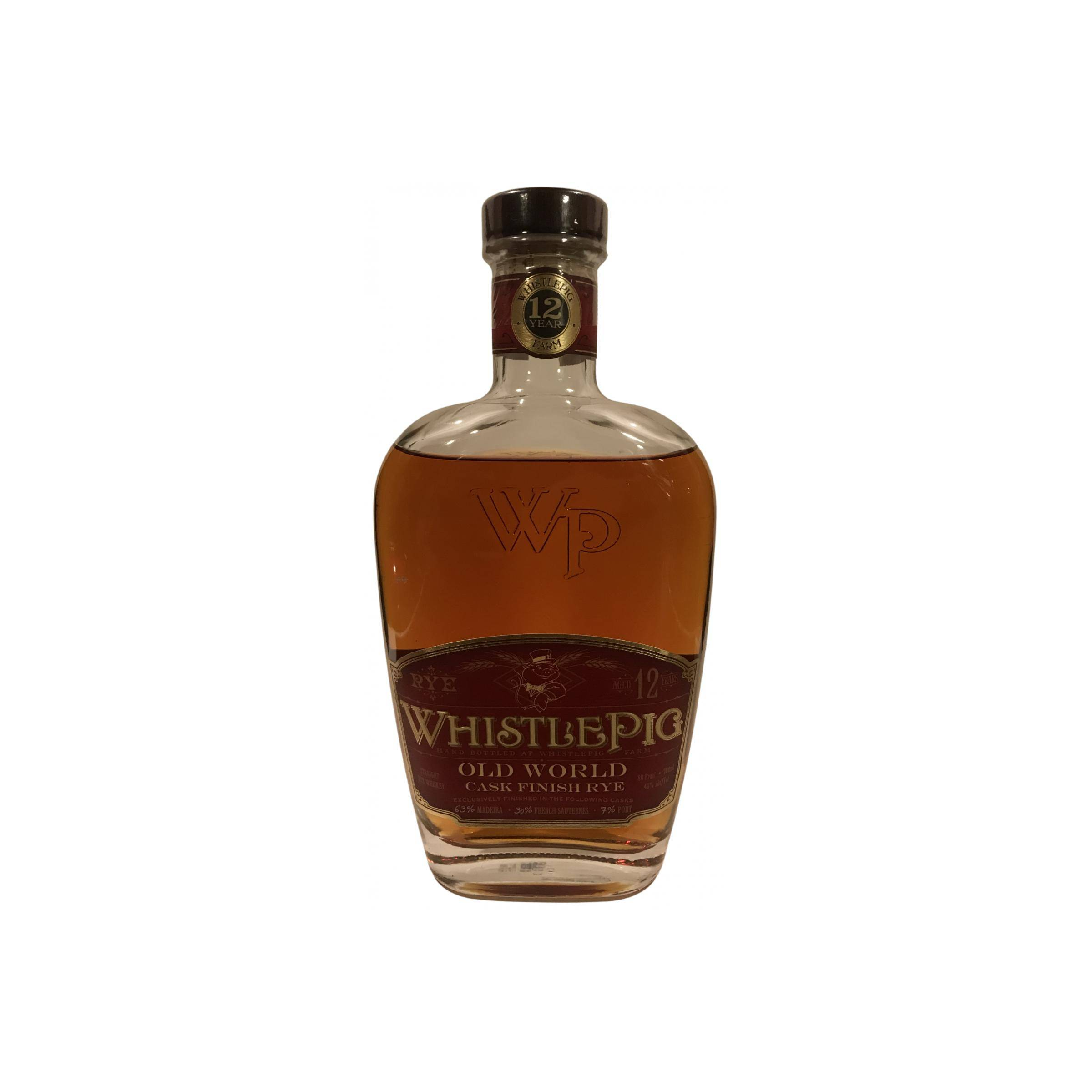WhistlePig 12 Years Rye Whisky