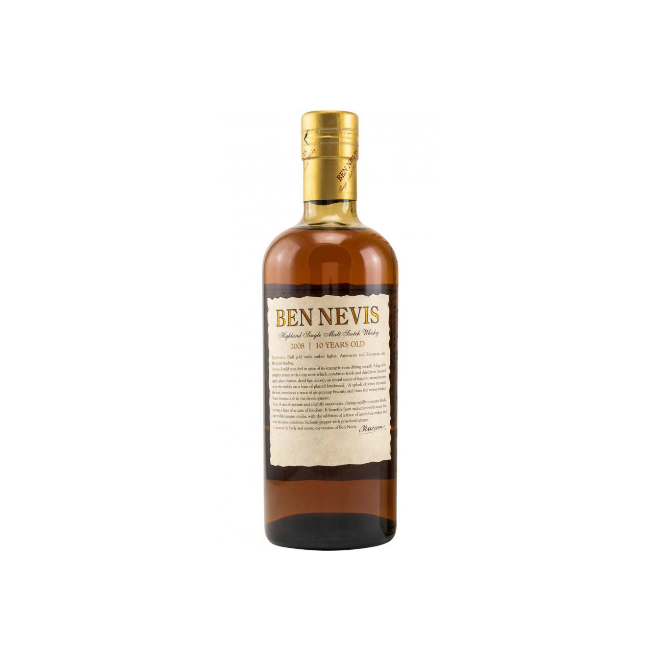 Ben Nevis 2008 10 Years Single Malt Whisky 2