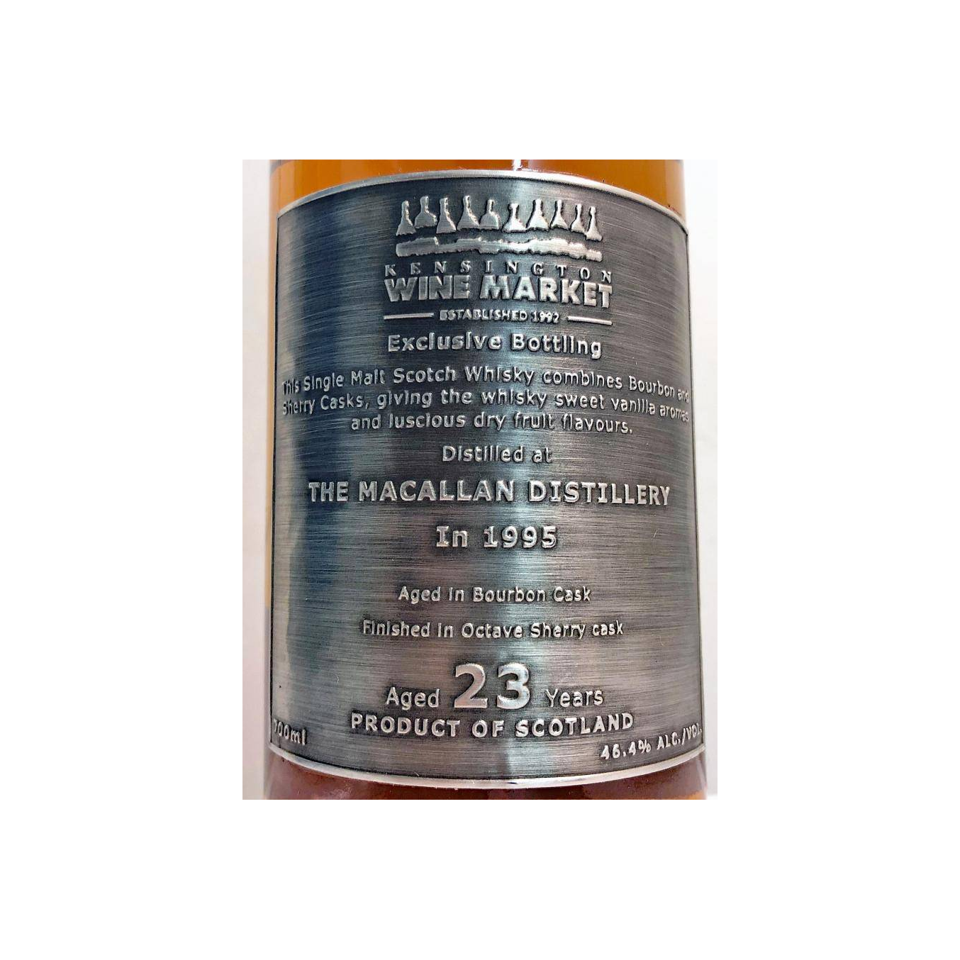 The Macallan 1995 23 Years Single Malt Whisky 2