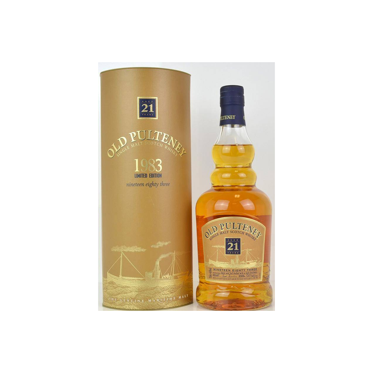 Old Pulteney Limited Edition 1983 21 Years Single Malt Whisky 3