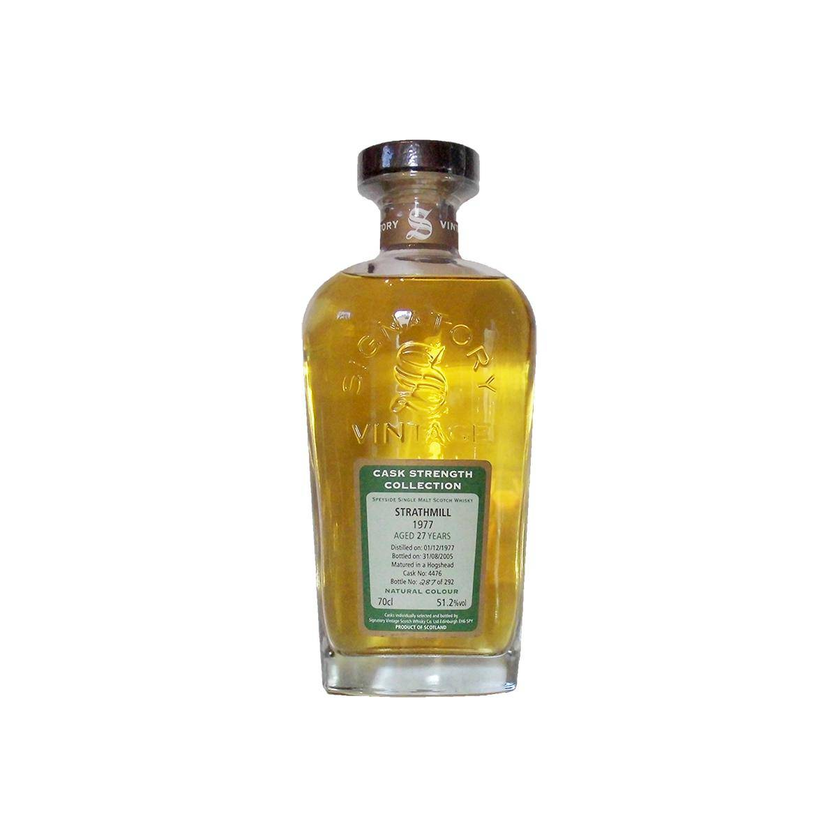 Strathmill Cask Strength Collection 1977 27 Years Single Malt Whisky