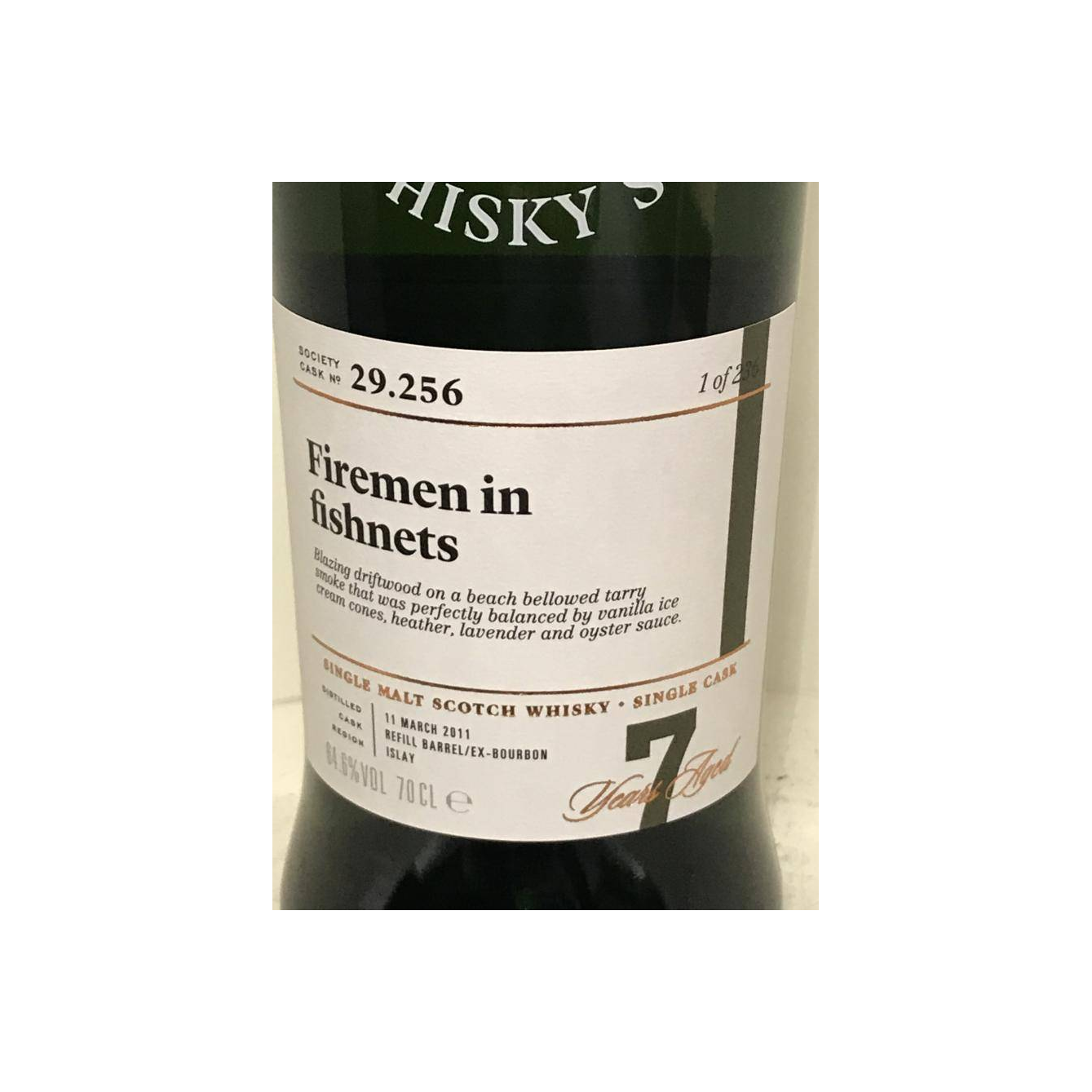 The Scotch Malt Whisky Society 2011 7 Years Single Malt Whisky 2