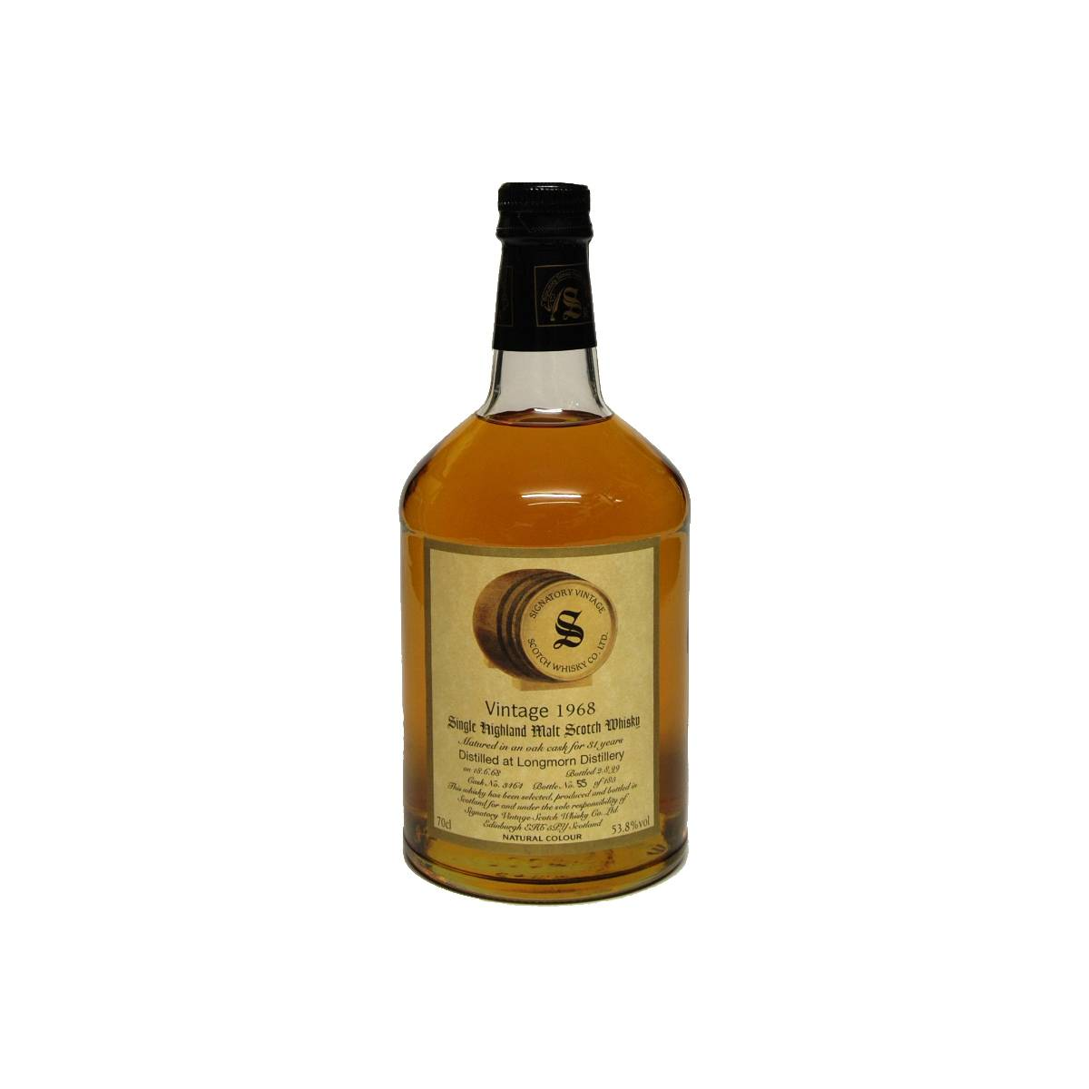 Longmorn Vintage Collection - Dumpy 1968 31 Years Single Malt Whisky