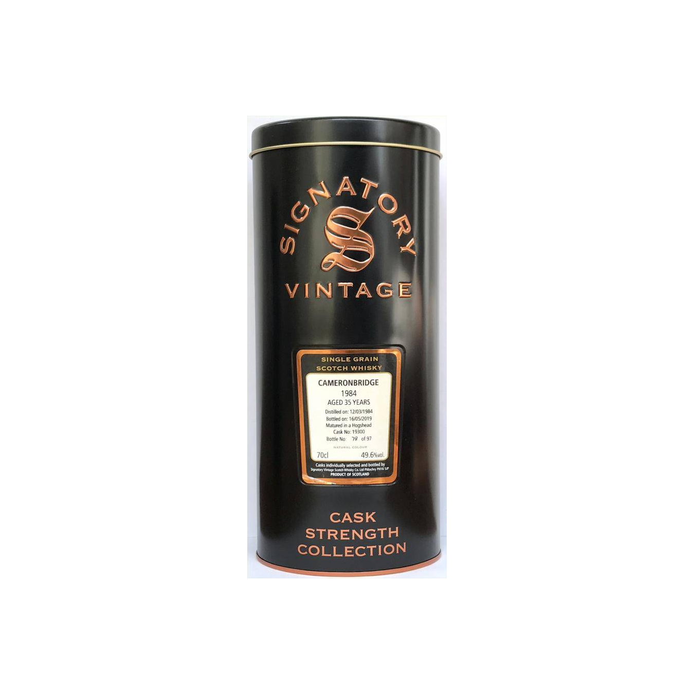 Cameronbridge Cask Strength Collection 1984 35 Years Single Grain Whisky 3