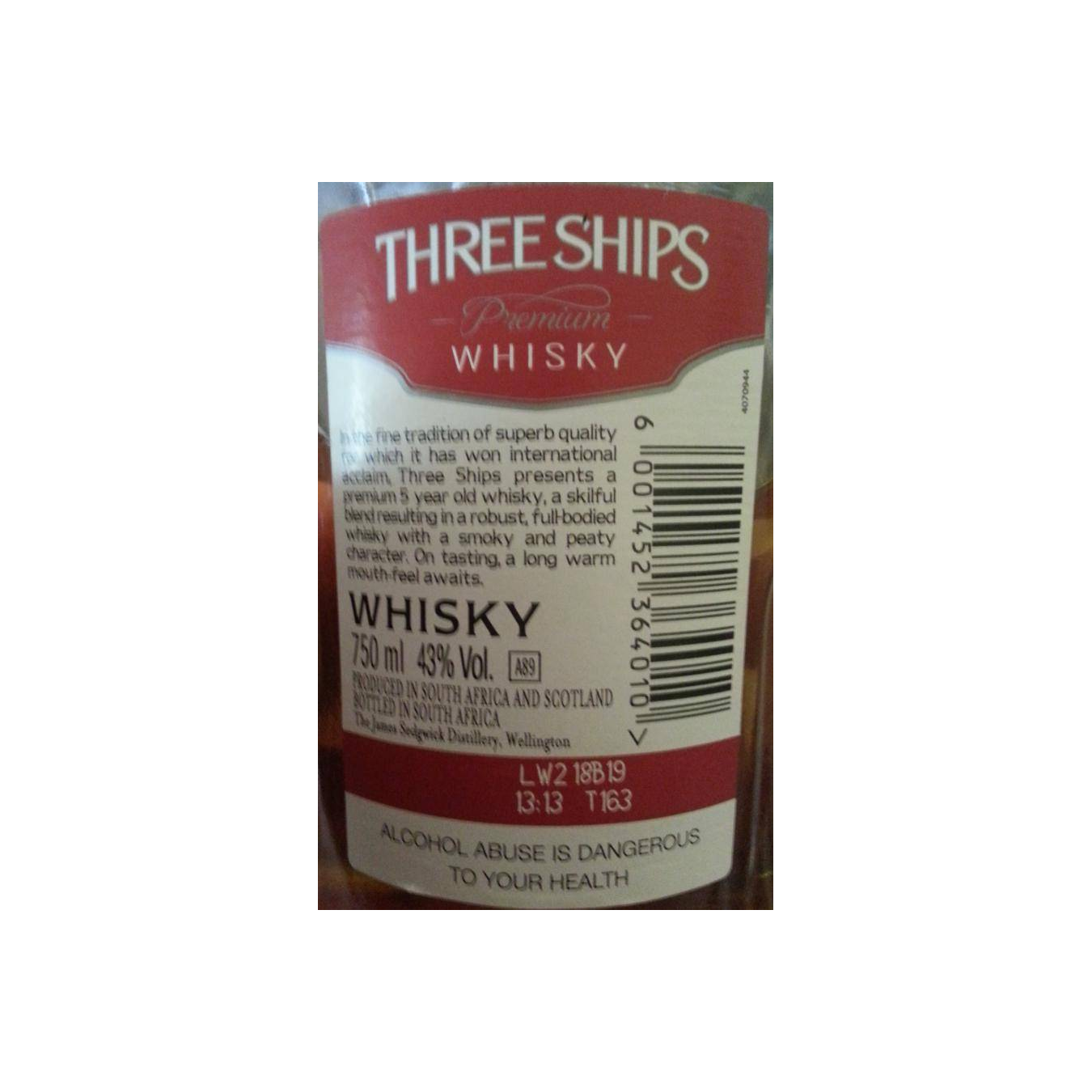 Three Ships 05-year-old 2