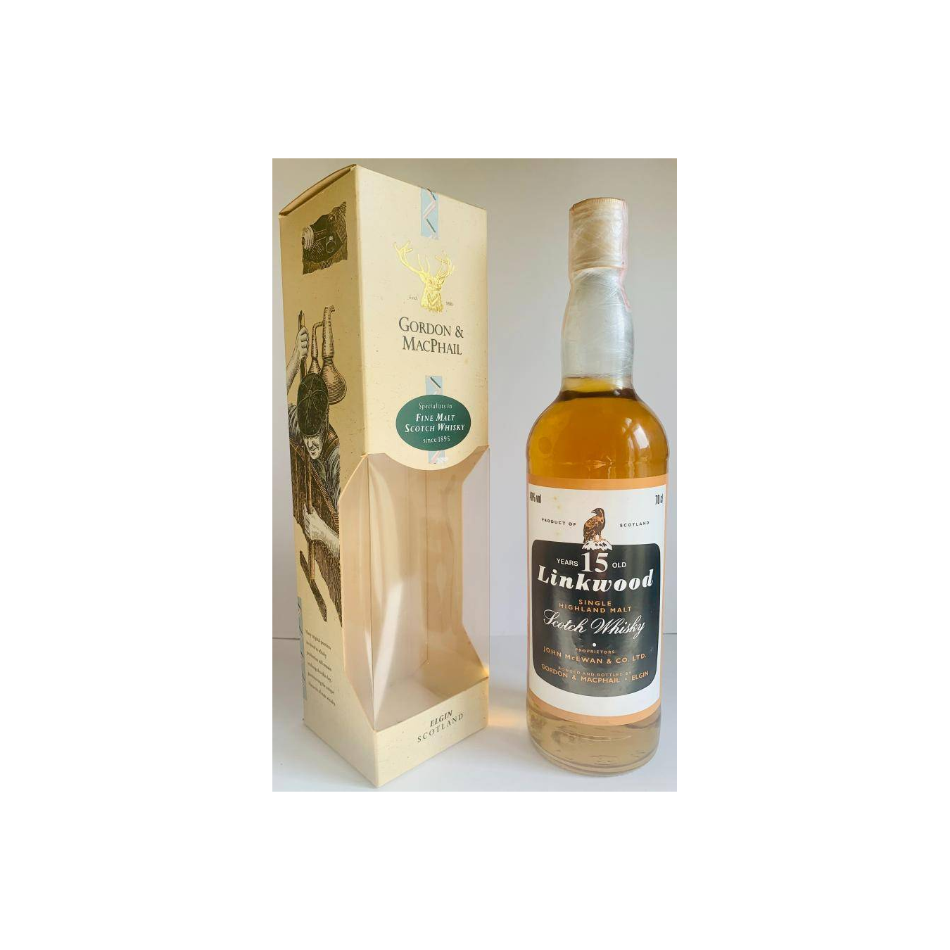 Linkwood Licensed Bottling 15 Years Single Malt Whisky 2