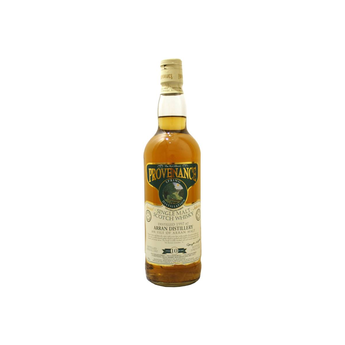 Arran McGibbon's Provenance 1997 10 Years Single Malt Whisky