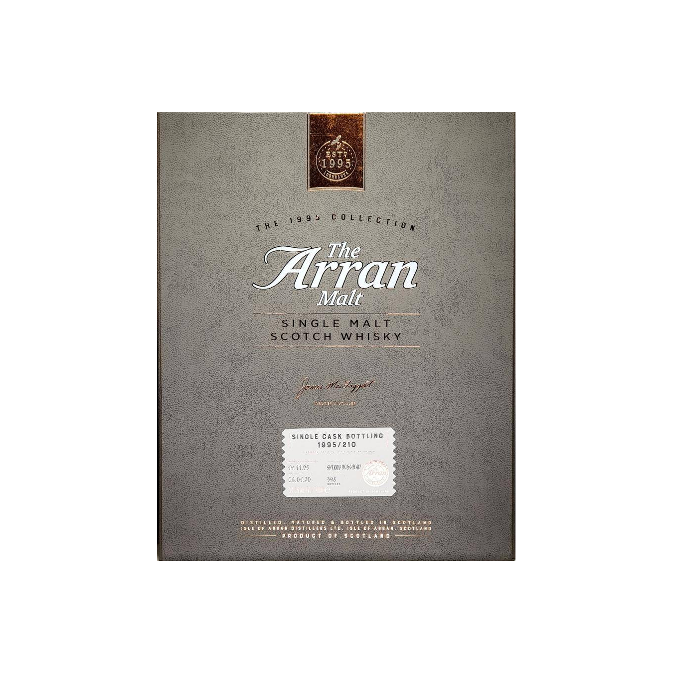 Arran 1995 24 Years Single Malt Whisky 2