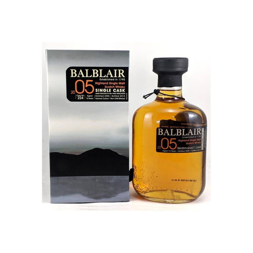 Balblair Single Cask 2005 13 Years Single Malt Whisky
