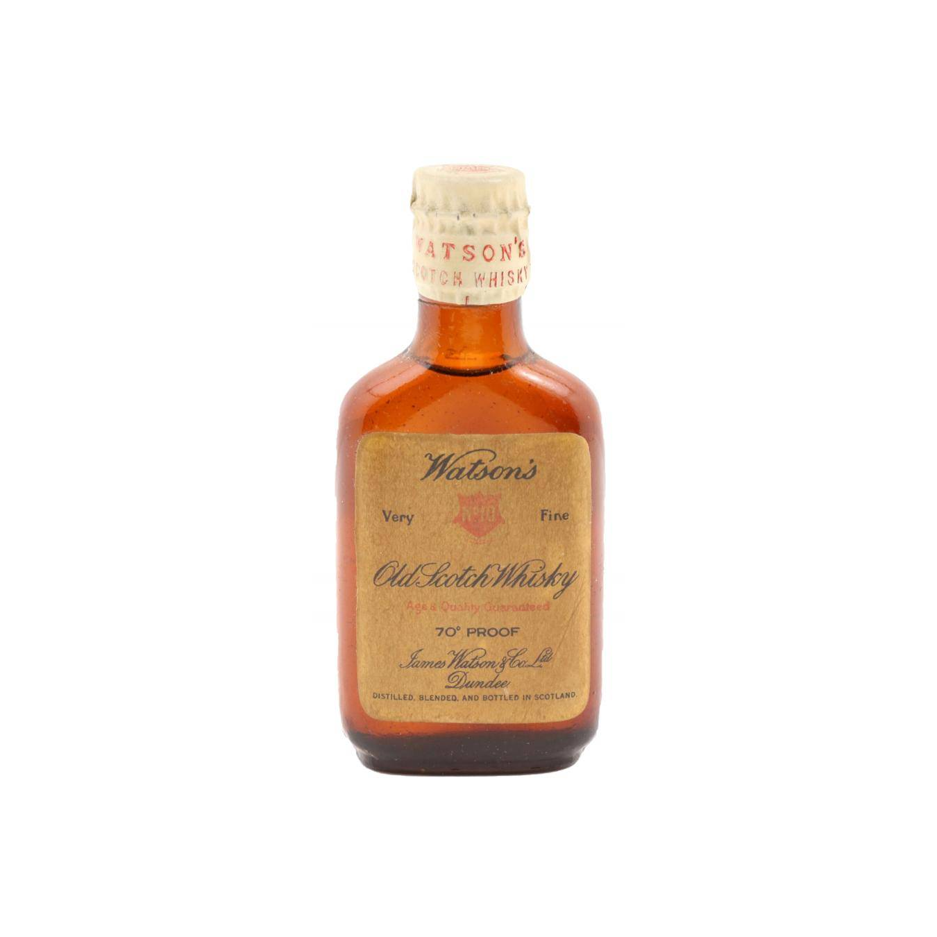 Watson's No. 10 Very Fine Old Scotch Whisky 2