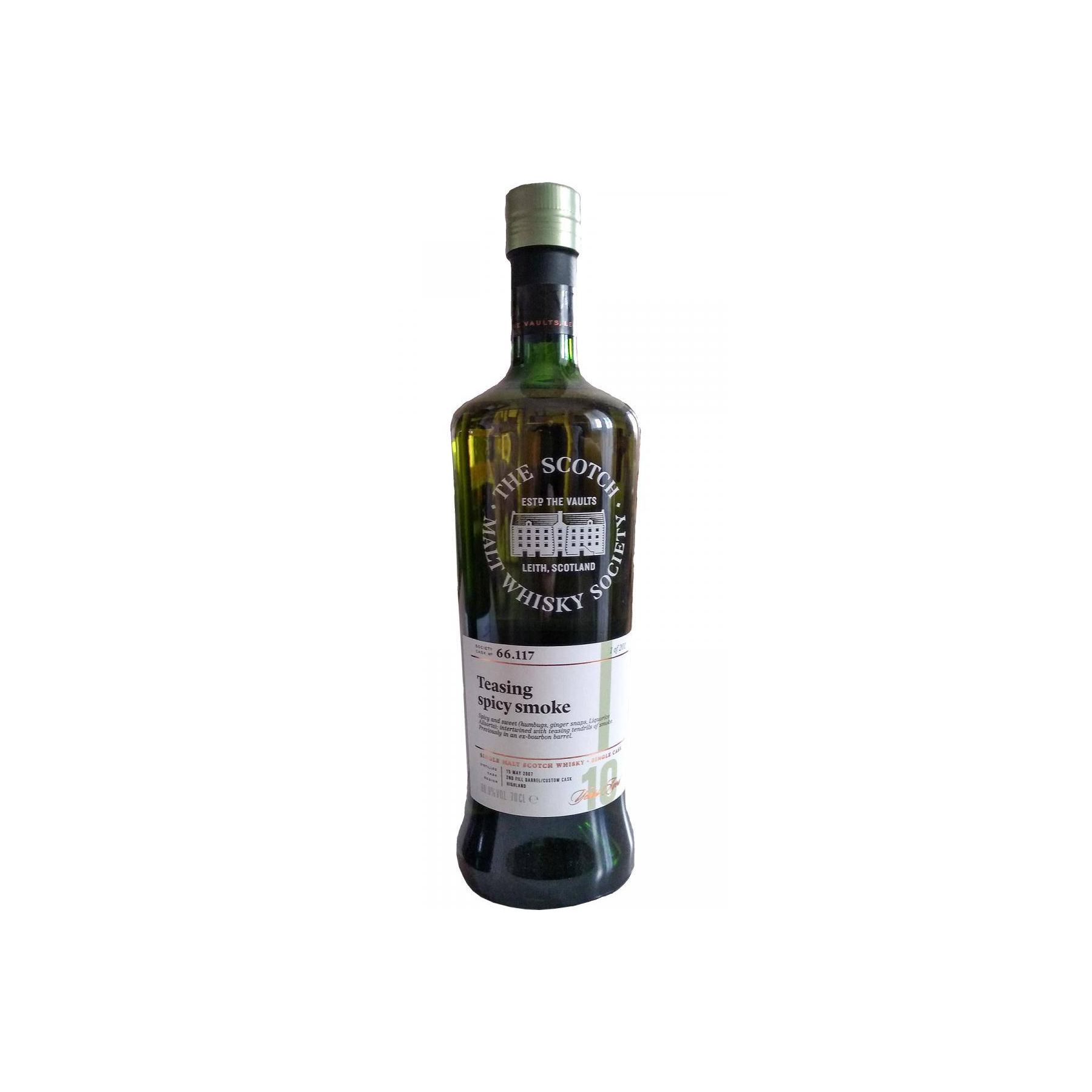 The Scotch Malt Whisky Society 2007 10 Years Single Malt Whisky