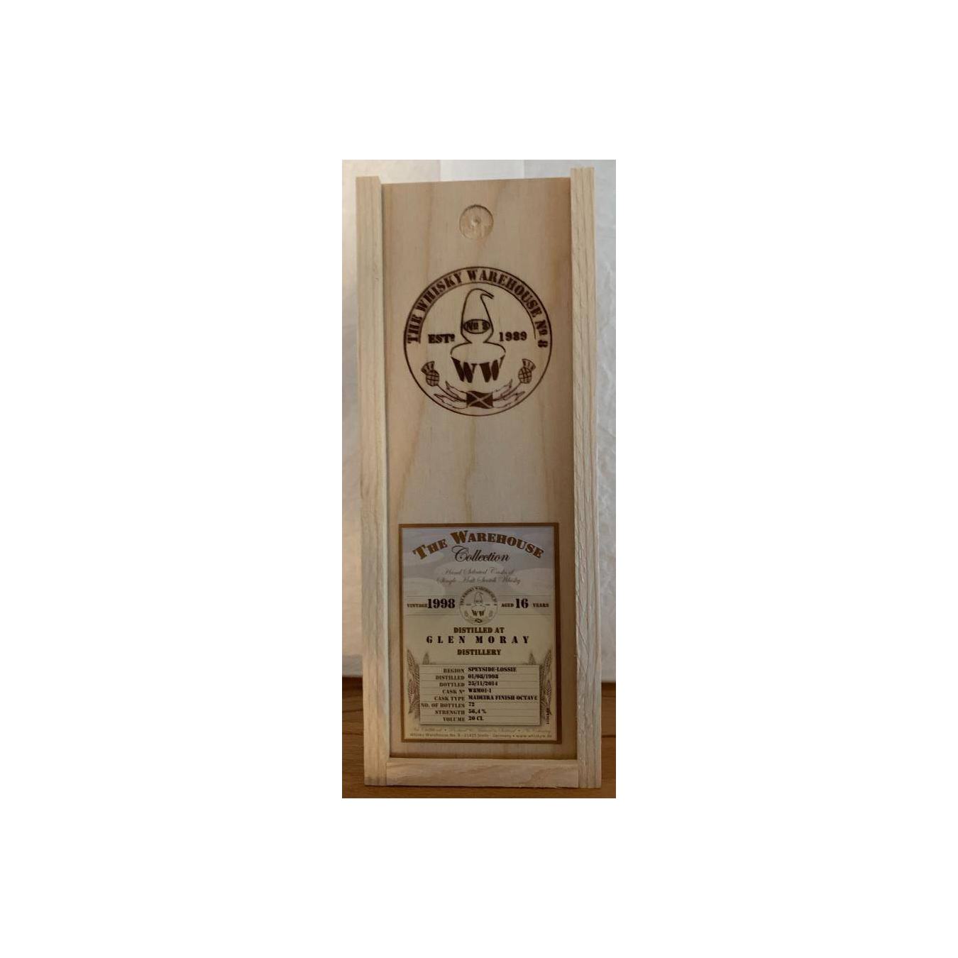 Glen Moray 1998 16 Years Single Malt Whisky 2