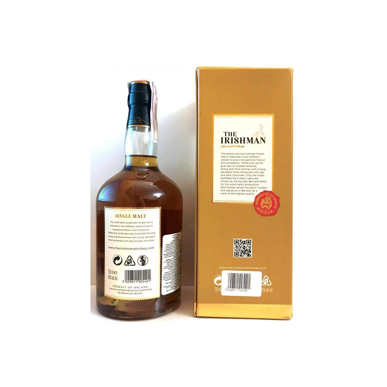 The Irishman Single Malt Whisky 3