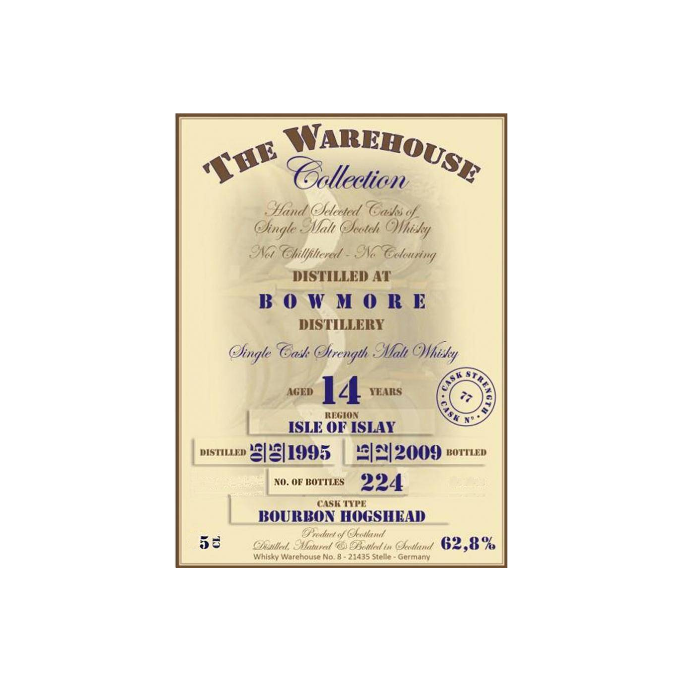 Bowmore 1995 14 Years Single Malt Whisky 3