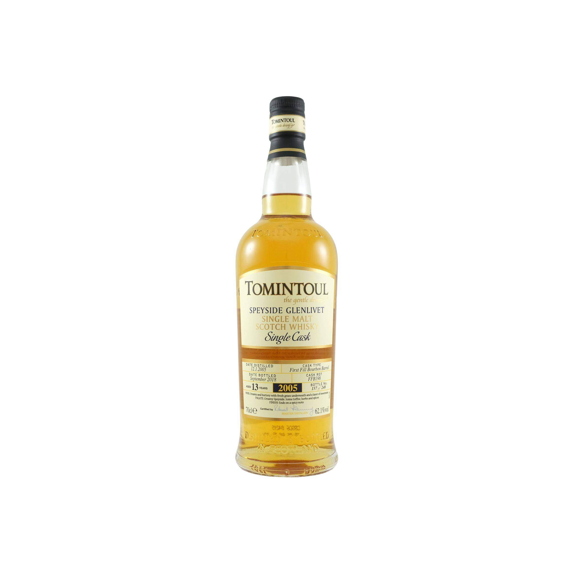 Tomintoul Single Cask 2005 13 Years Single Malt Whisky