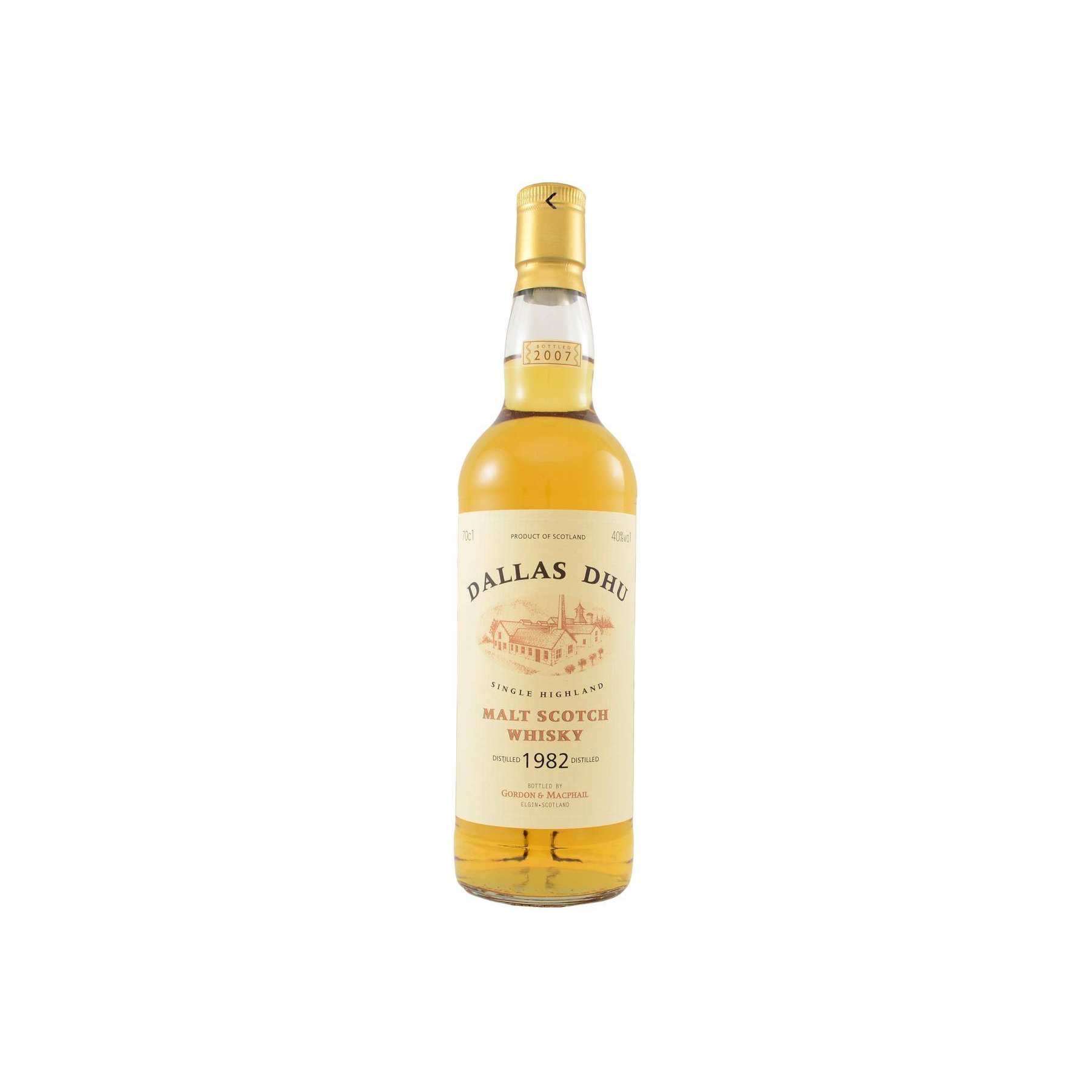 Dallas Dhu Licensed Bottling 1982 25 Years Single Malt Whisky