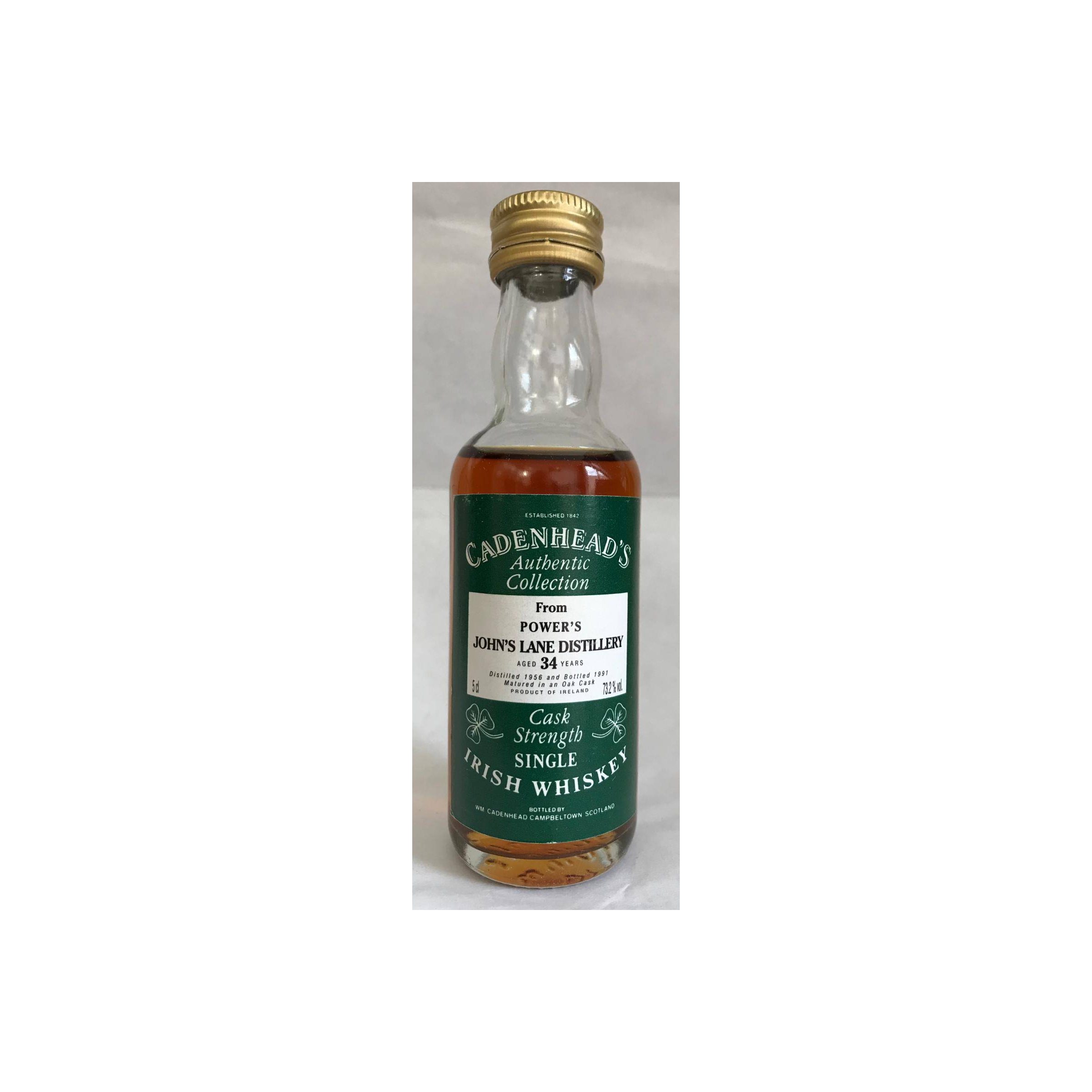 Cadenhead 1956 34 Years Single Pot Still Whisky 2