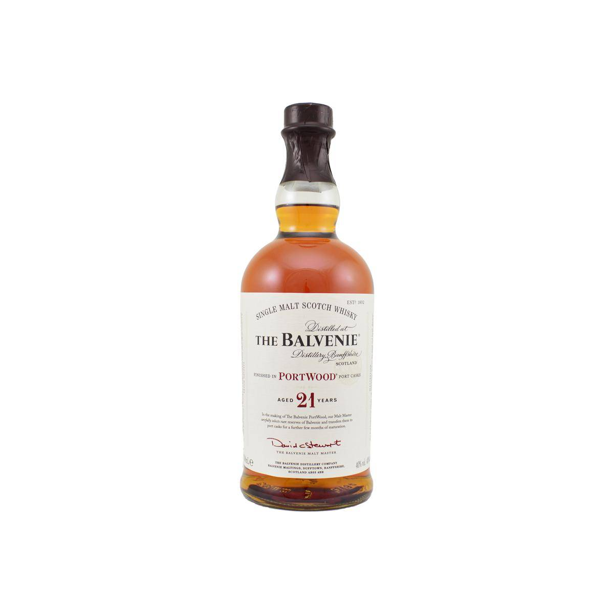 The Balvenie 21 Years Single Malt Whisky