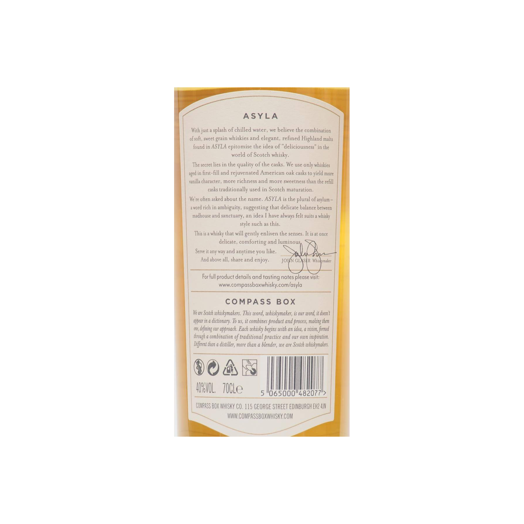 Compass Box Blended Whisky 2