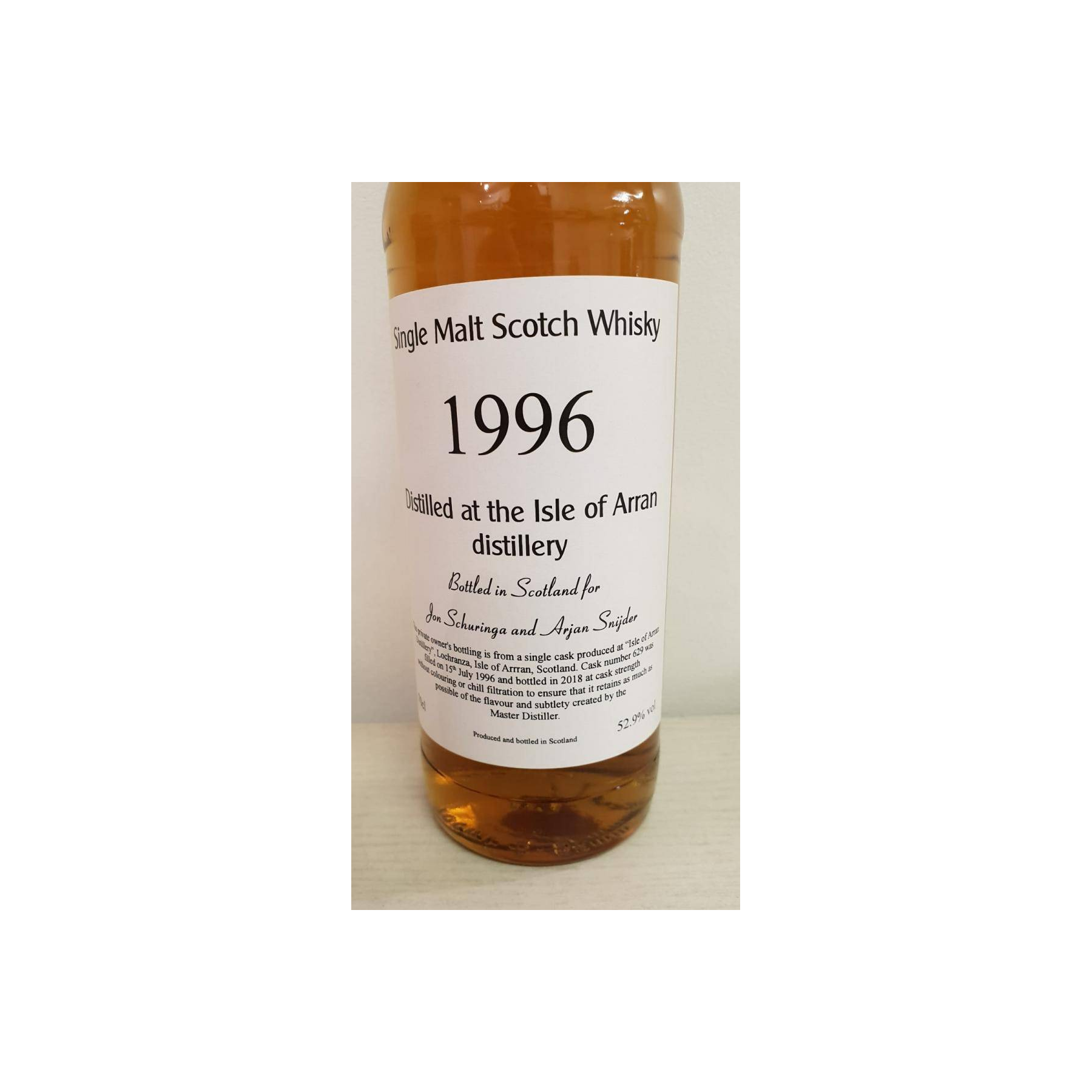 Arran 1996 21 Years Single Malt Whisky 2