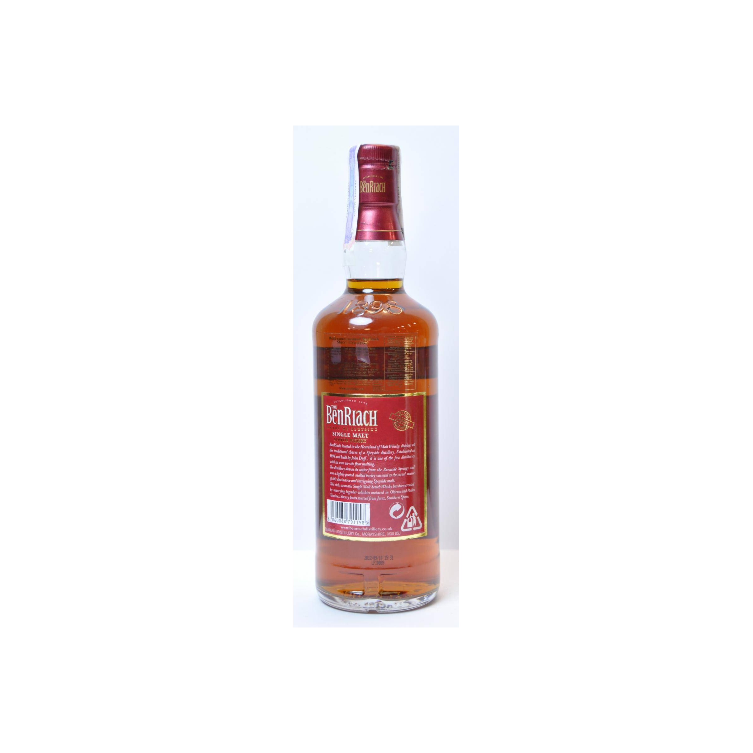 BenRiach 12 Years Single Malt Whisky 3