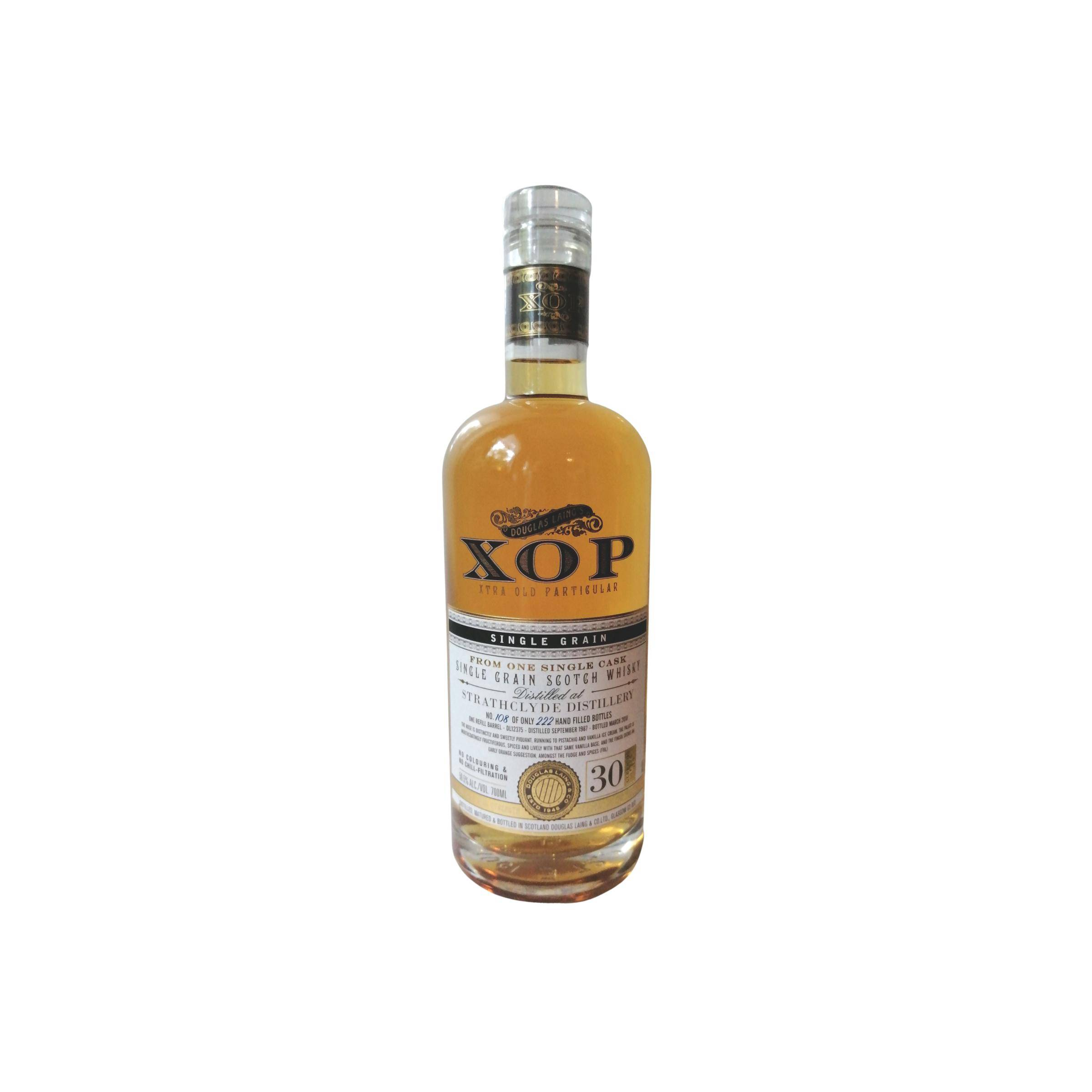 Strathclyde 1987 30 Years Single Grain Whisky