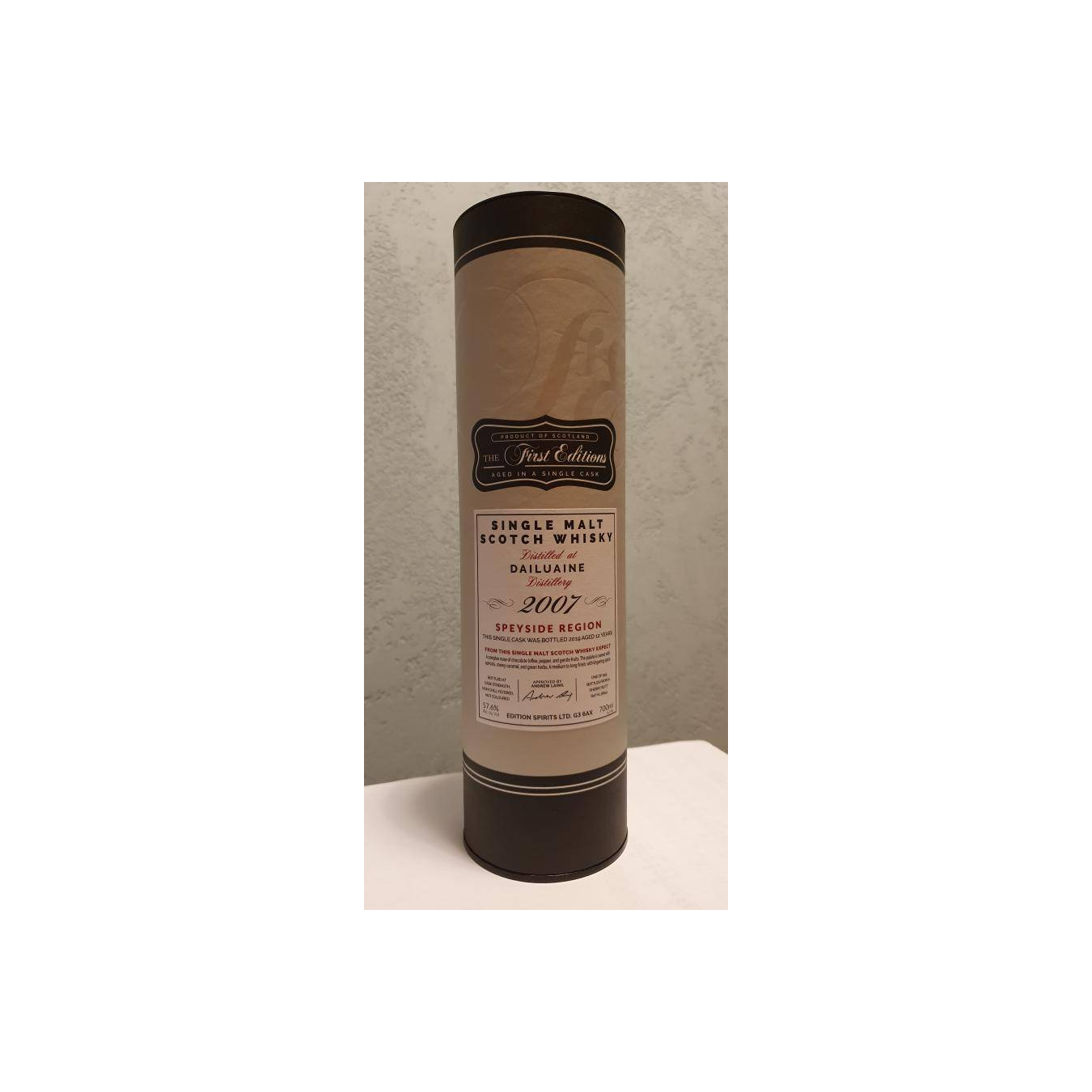 Dailuaine The First Editions 2007 12 Years Single Malt Whisky 3