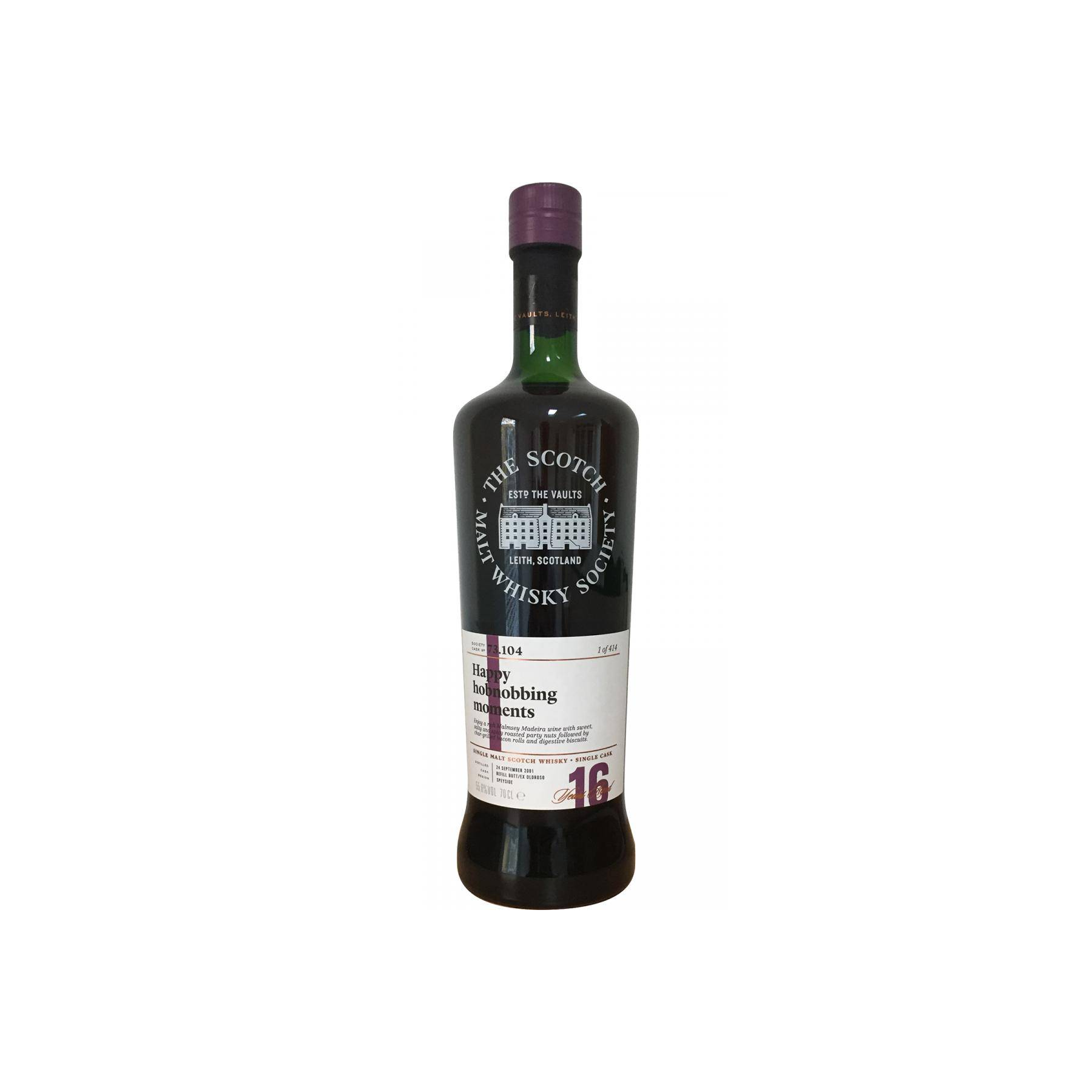 The Scotch Malt Whisky Society 2001 16 Years Single Malt Whisky