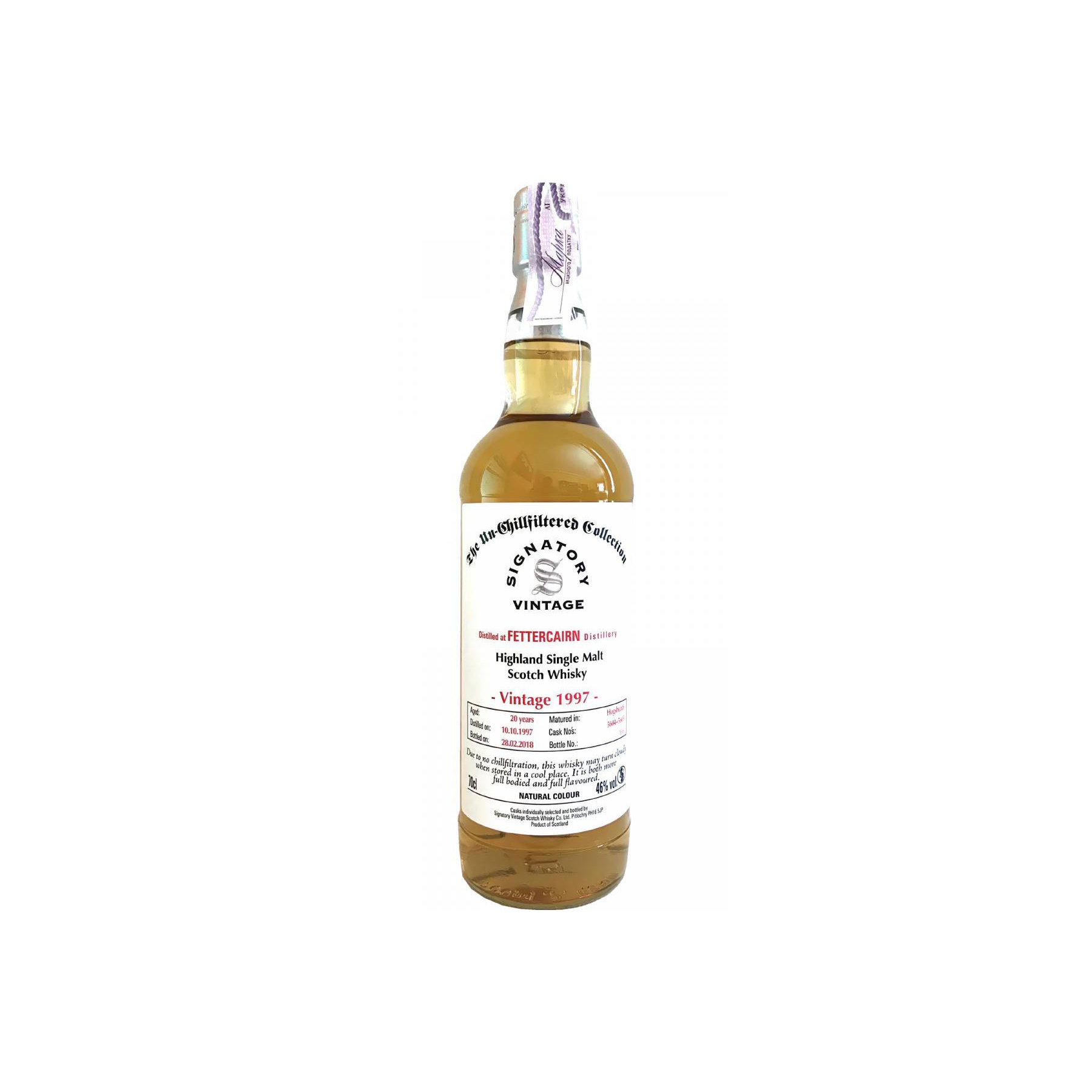 Fettercairn The Un-Chillfiltered Collection 1997 20 Years Single Malt Whisky