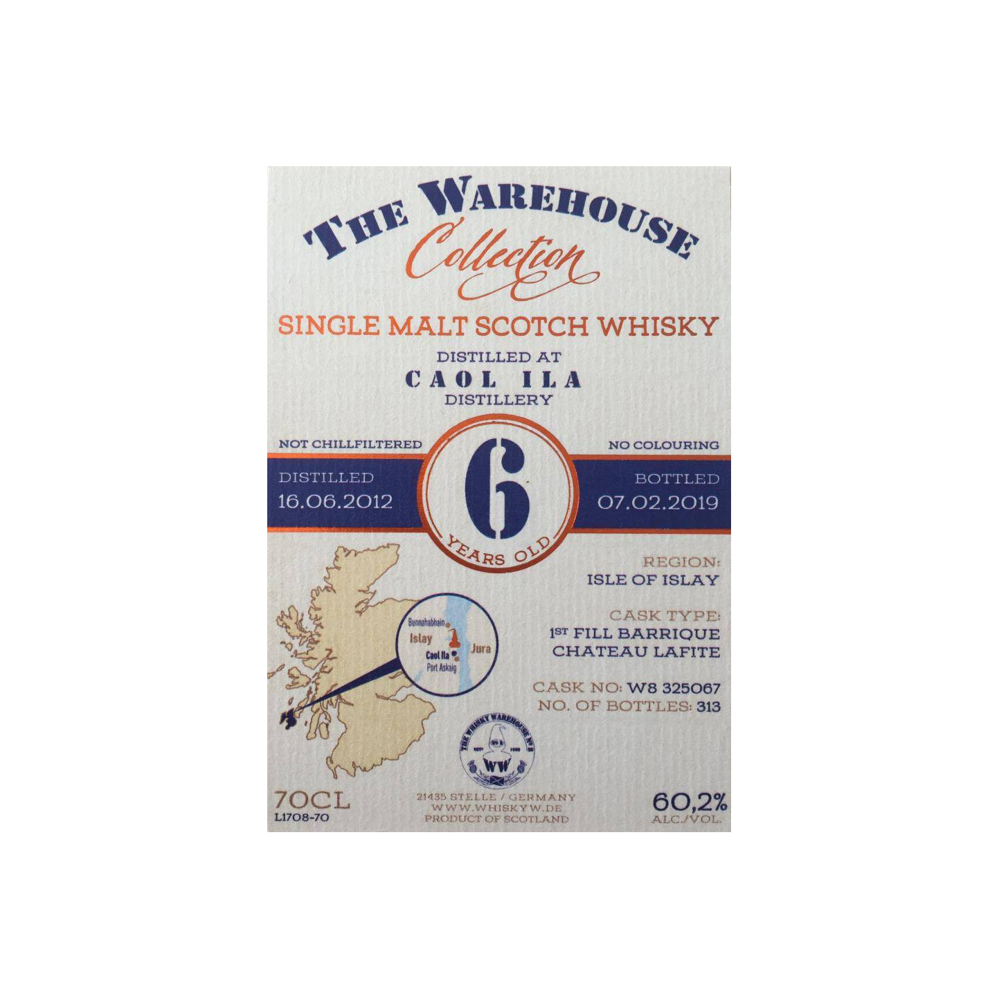 Caol Ila 2012 6 Years Single Malt Whisky 2
