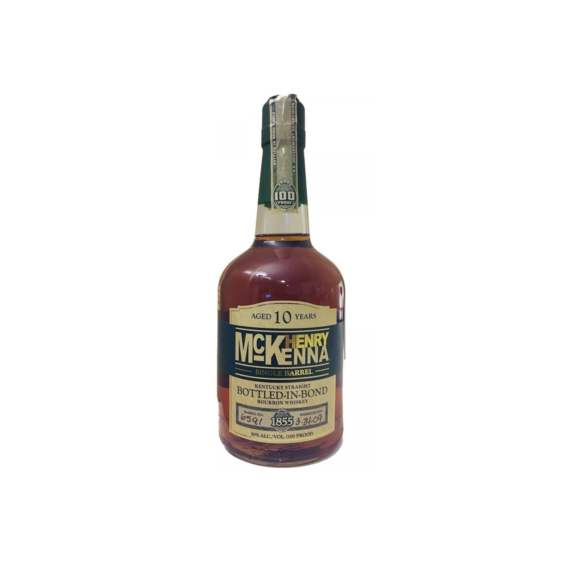 Henry McKenna Single Cask 2009 10 Years Bourbon Whisky
