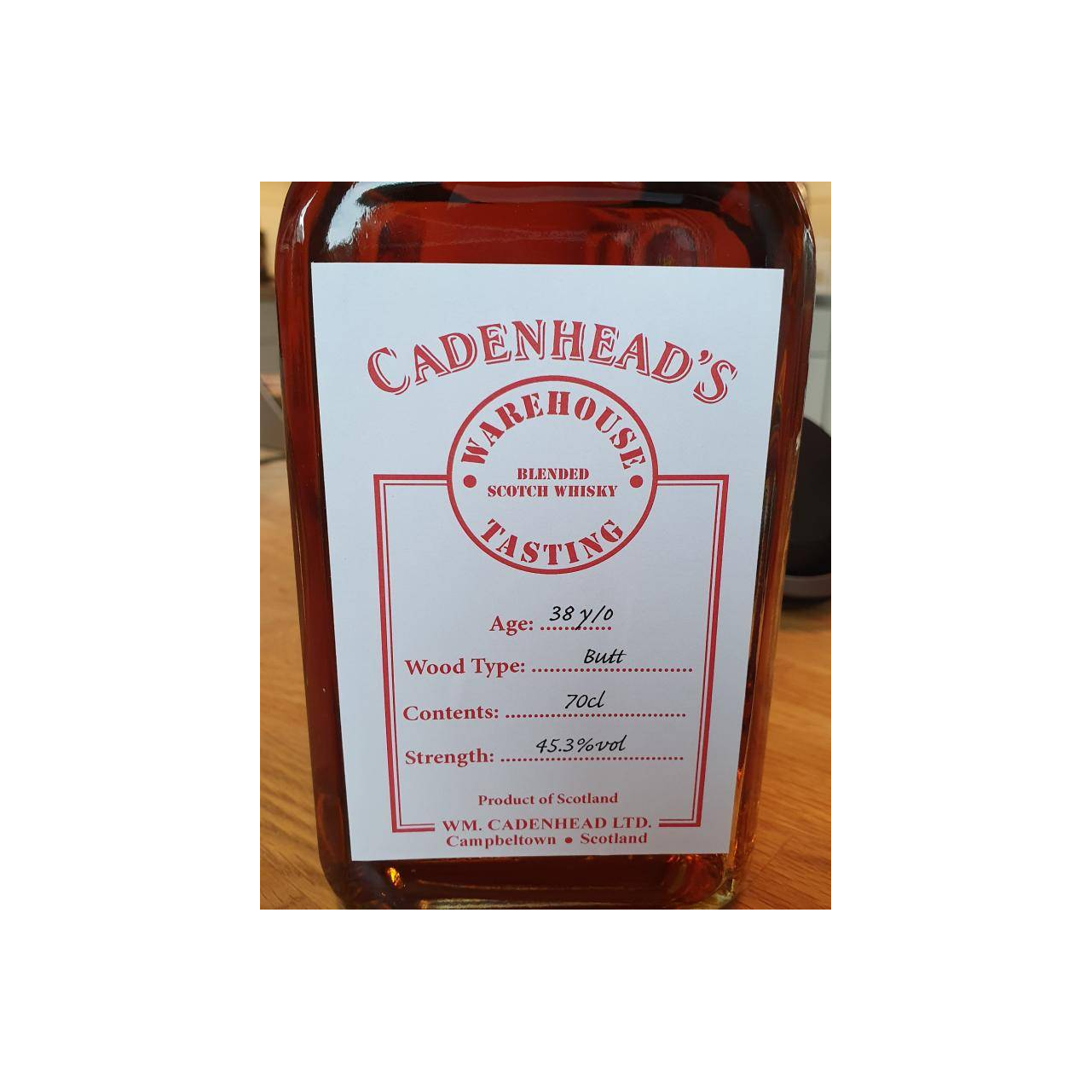 Cadenhead 38 Years Blended Whisky 2