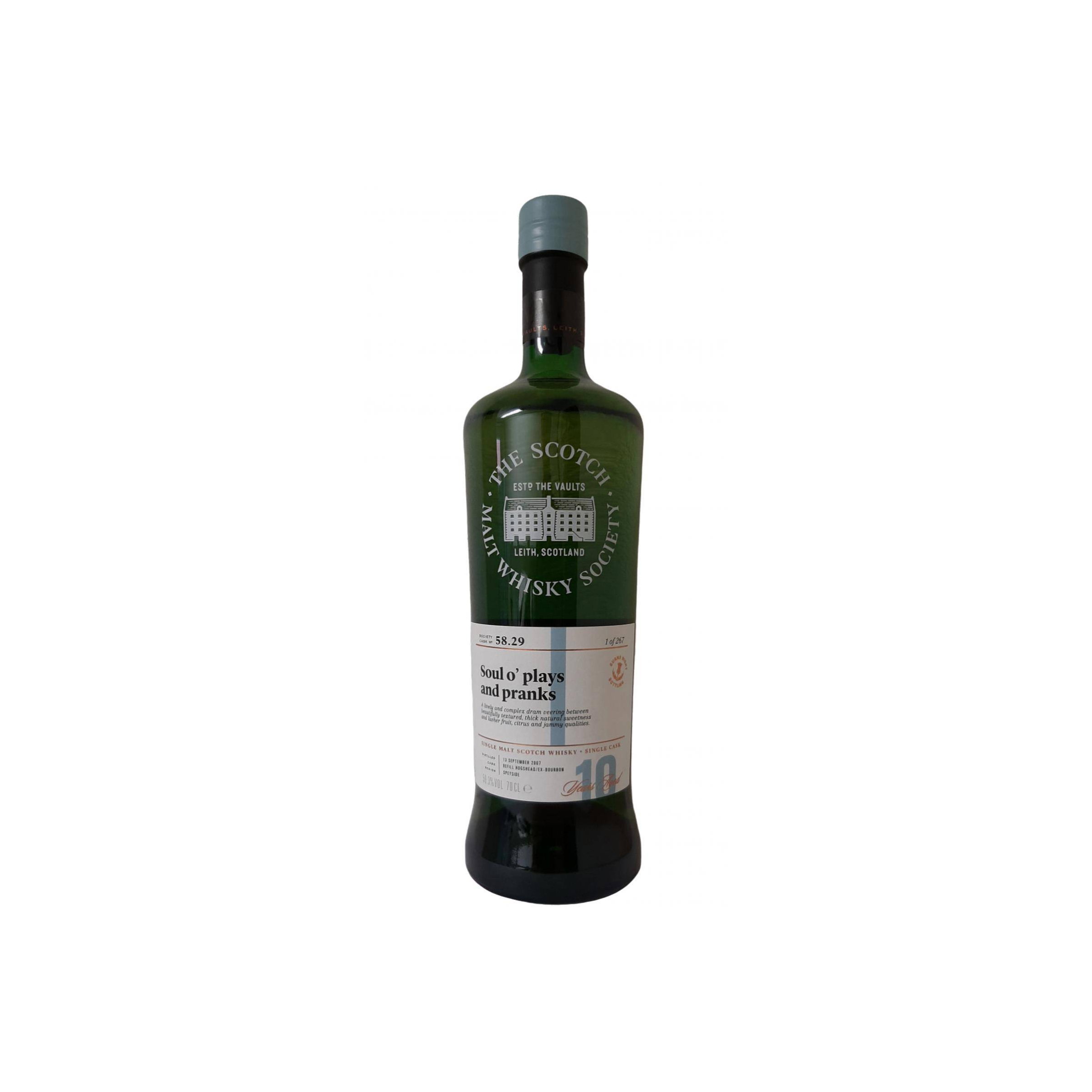 The Scotch Malt Whisky Society 2007 10 Years Single Malt Whisky