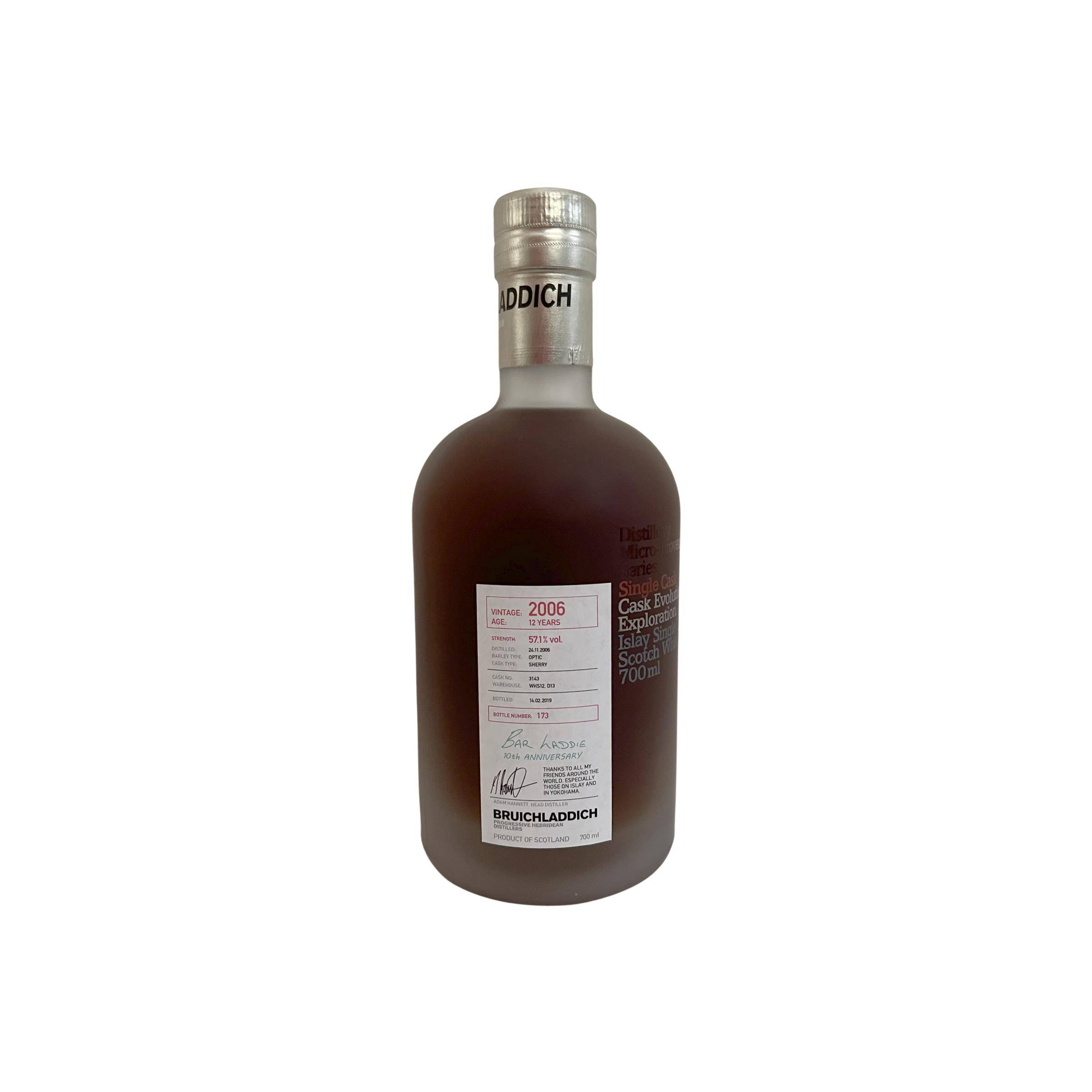 Bruichladdich 2006 12 Years Single Malt Whisky