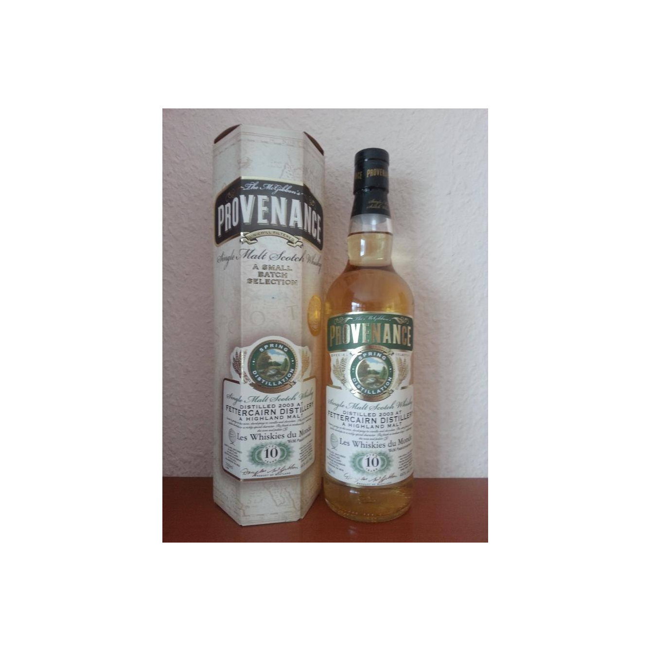 Fettercairn McGibbon's Provenance 2003 10 Years Single Malt Whisky 2