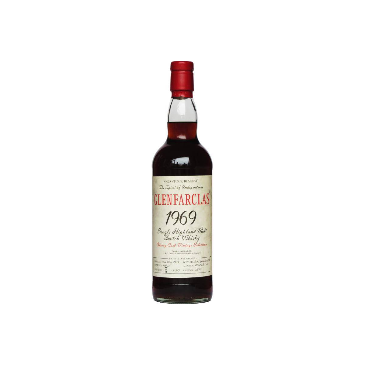 Glenfarclas 1969 34 Years Single Malt Whisky