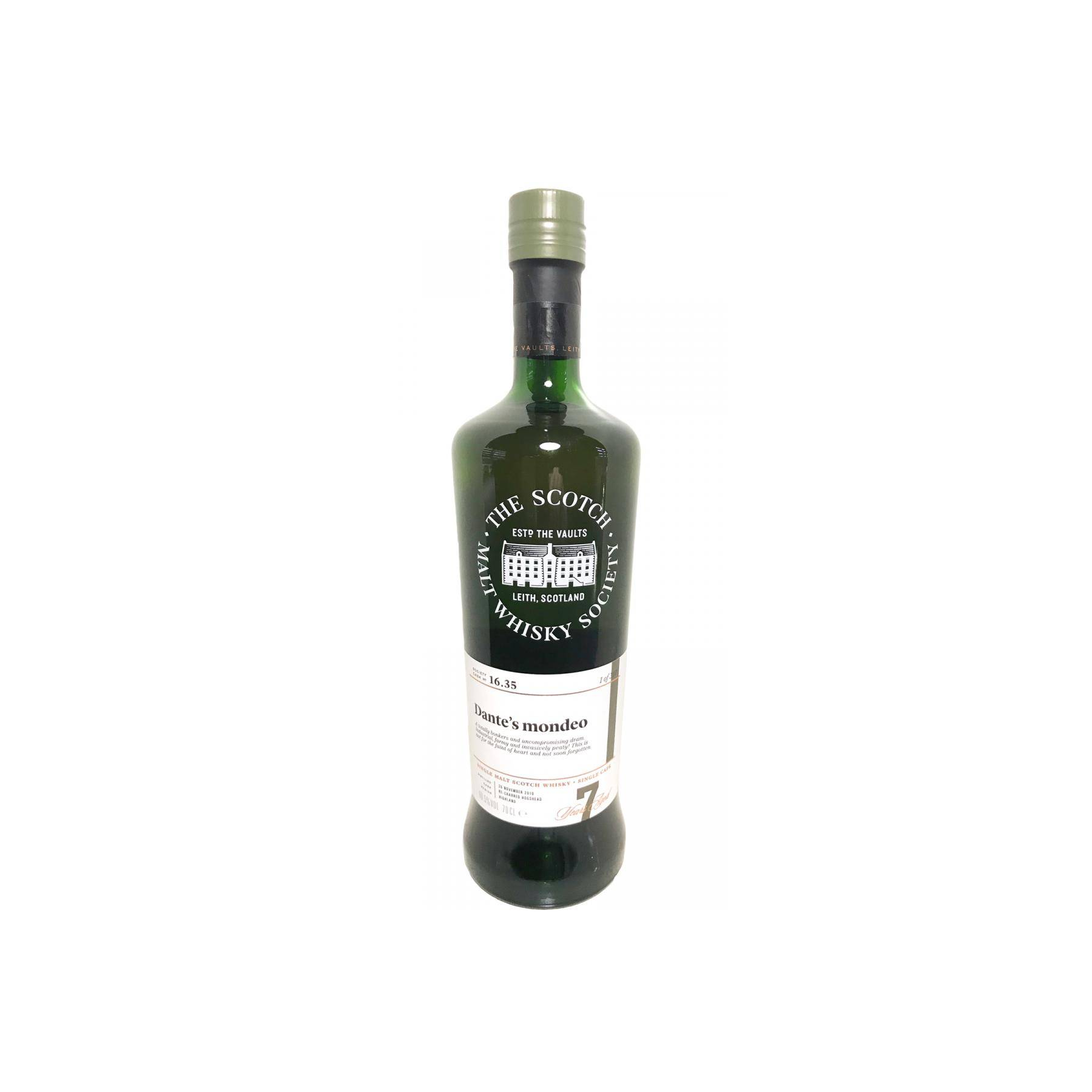 The Scotch Malt Whisky Society 2010 7 Years Single Malt Whisky