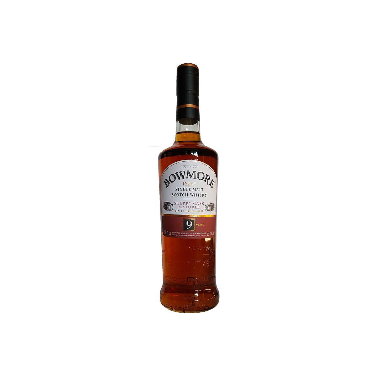 Bowmore 9 Years Single Malt Whisky
