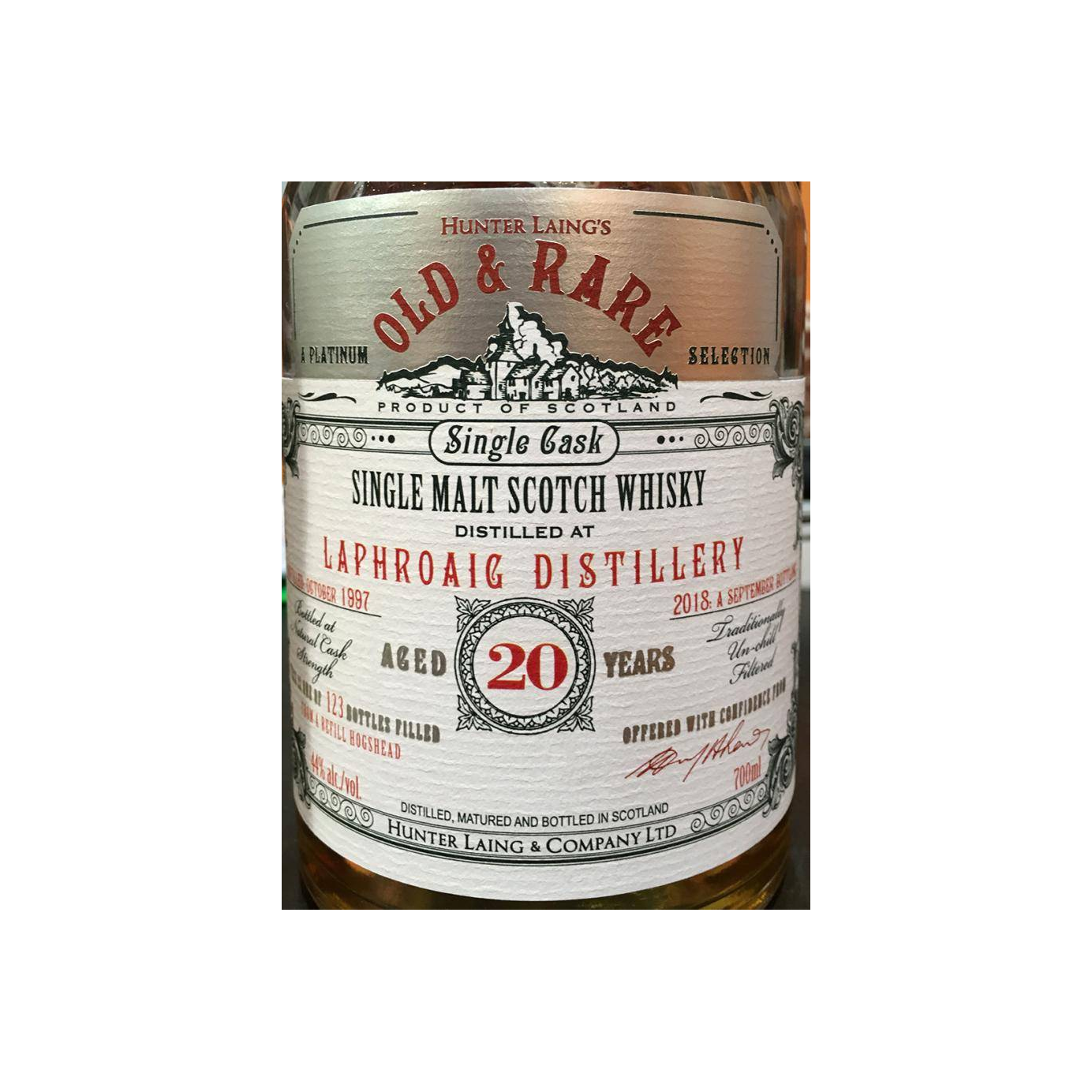 Laphroaig 1997 20 Years Single Malt Whisky 2