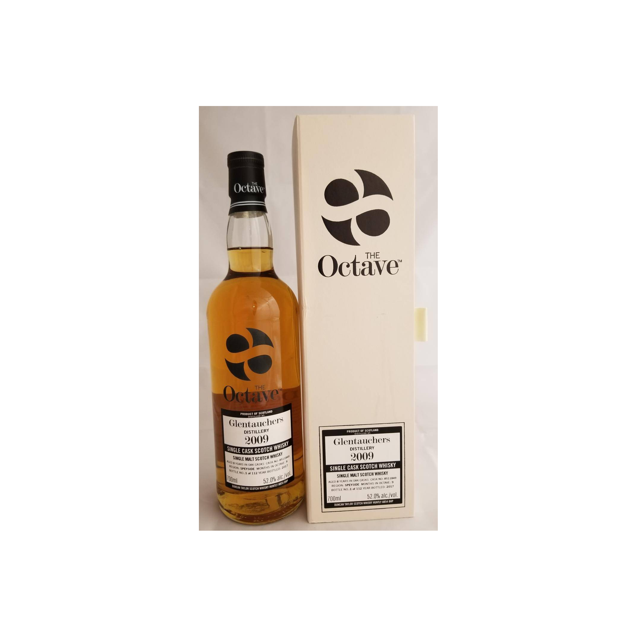 Glentauchers The Octave 2009 8 Years Single Malt Whisky 2