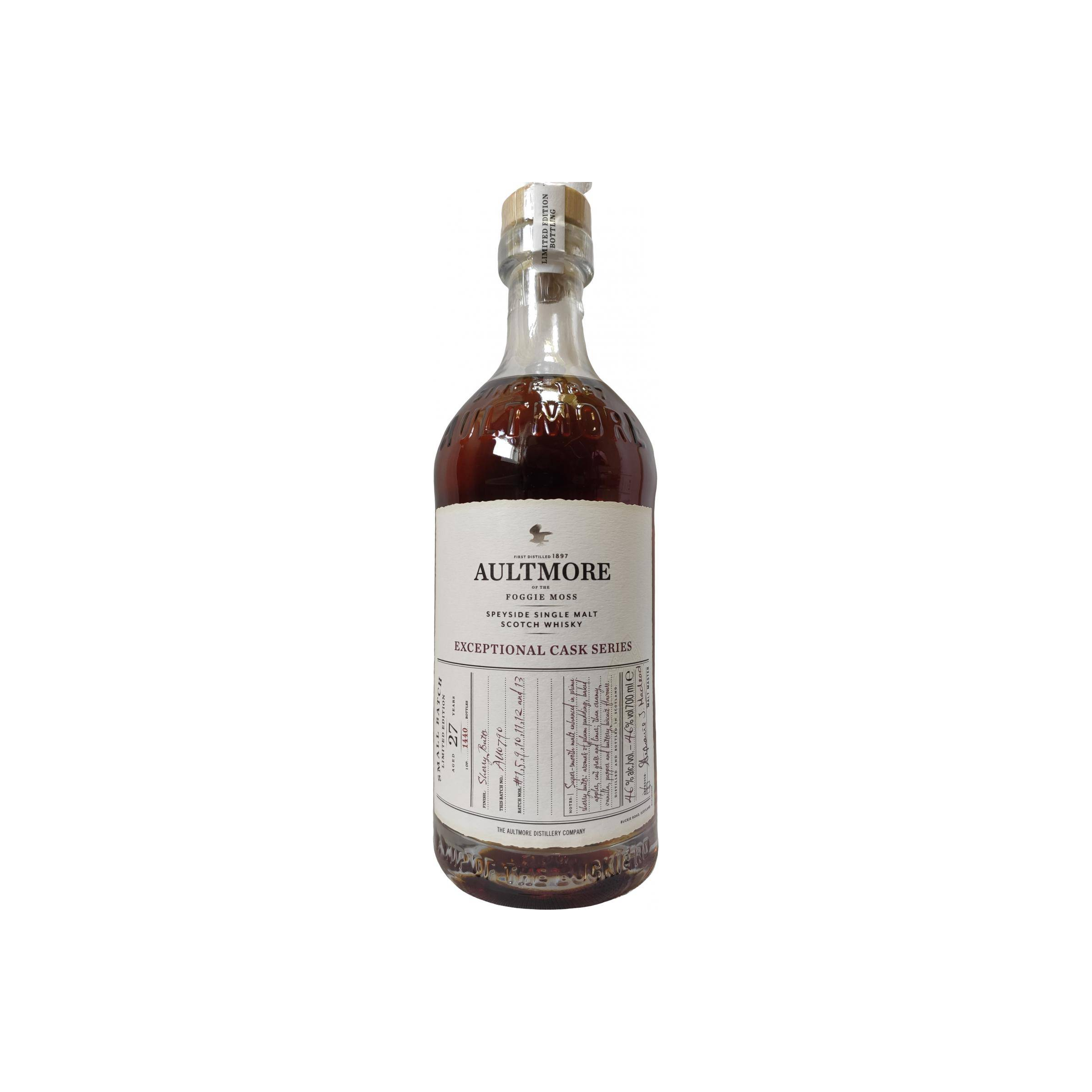 Aultmore 27 Years Single Malt Whisky
