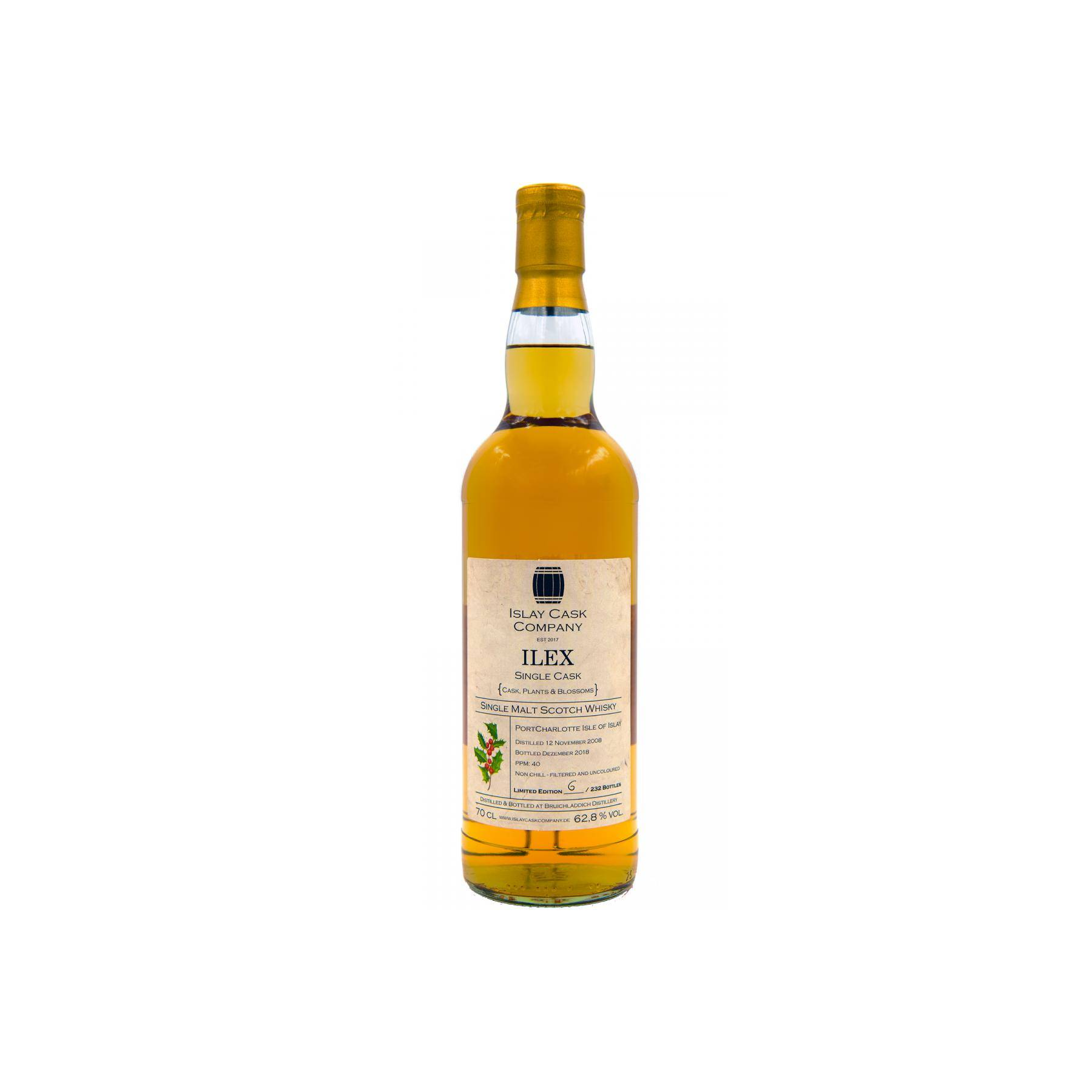 Bruichladdich 2008 10 Years Single Malt Whisky