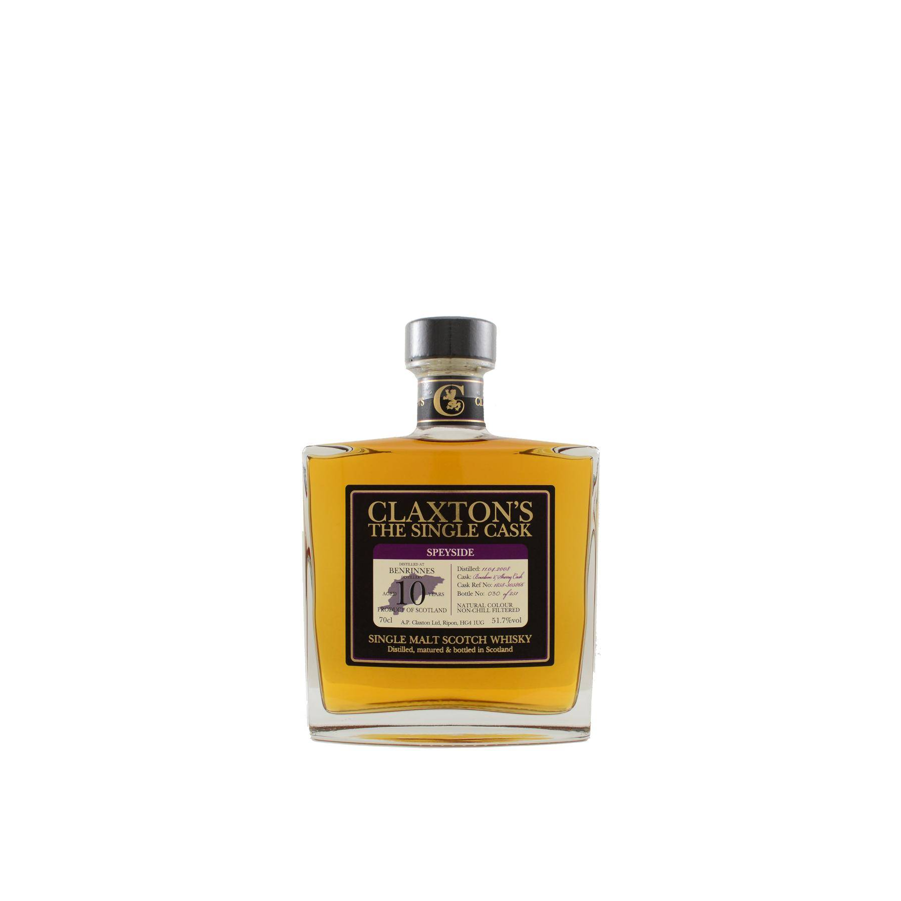 Benrinnes 2008 10 Years Single Malt Whisky