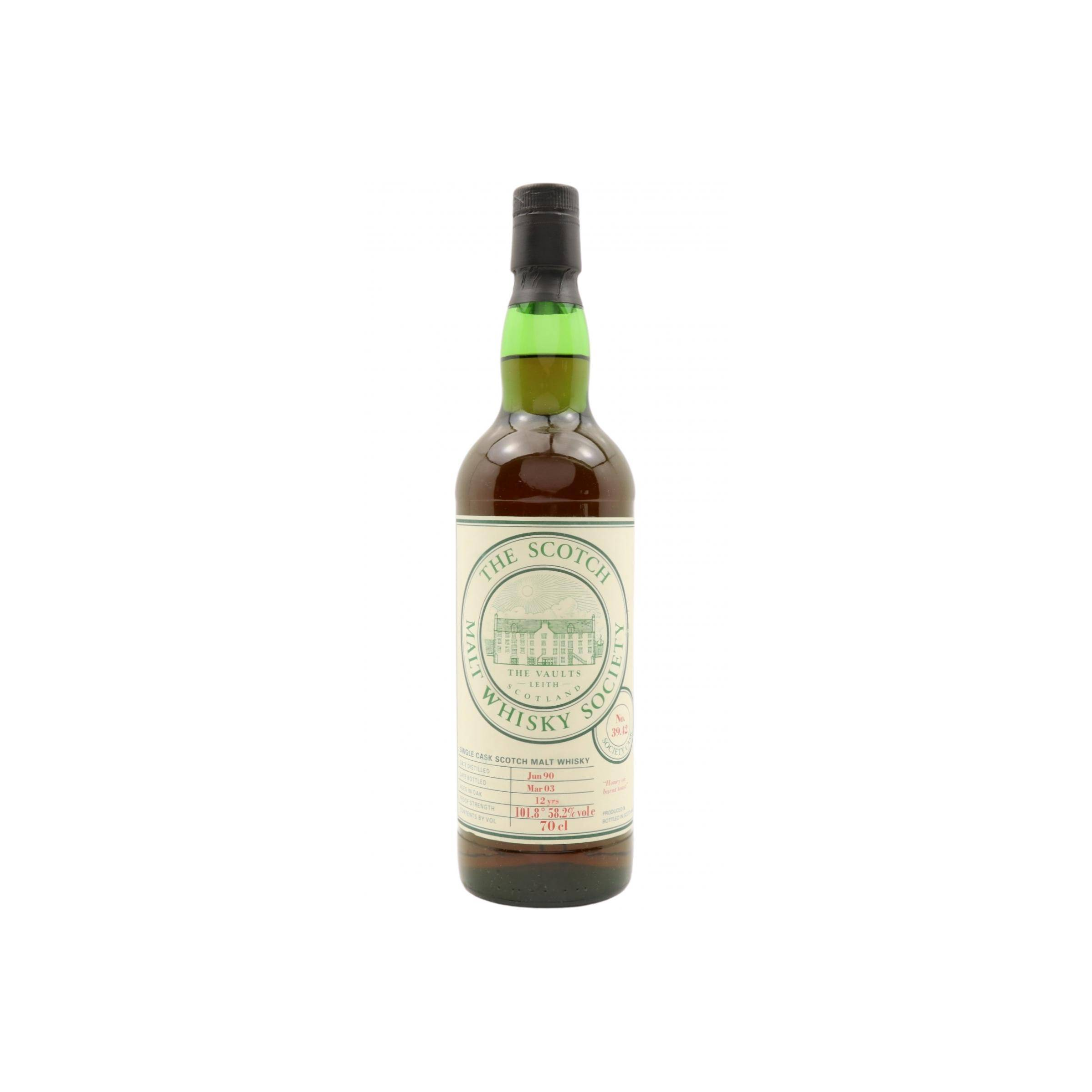 The Scotch Malt Whisky Society 1990 12 Years Single Malt Whisky
